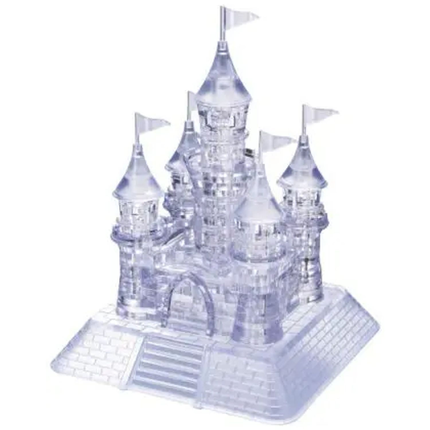 HCM KINZEL Puzzle Schloss groß transparent (Puzzle), 199 Puzzleteile