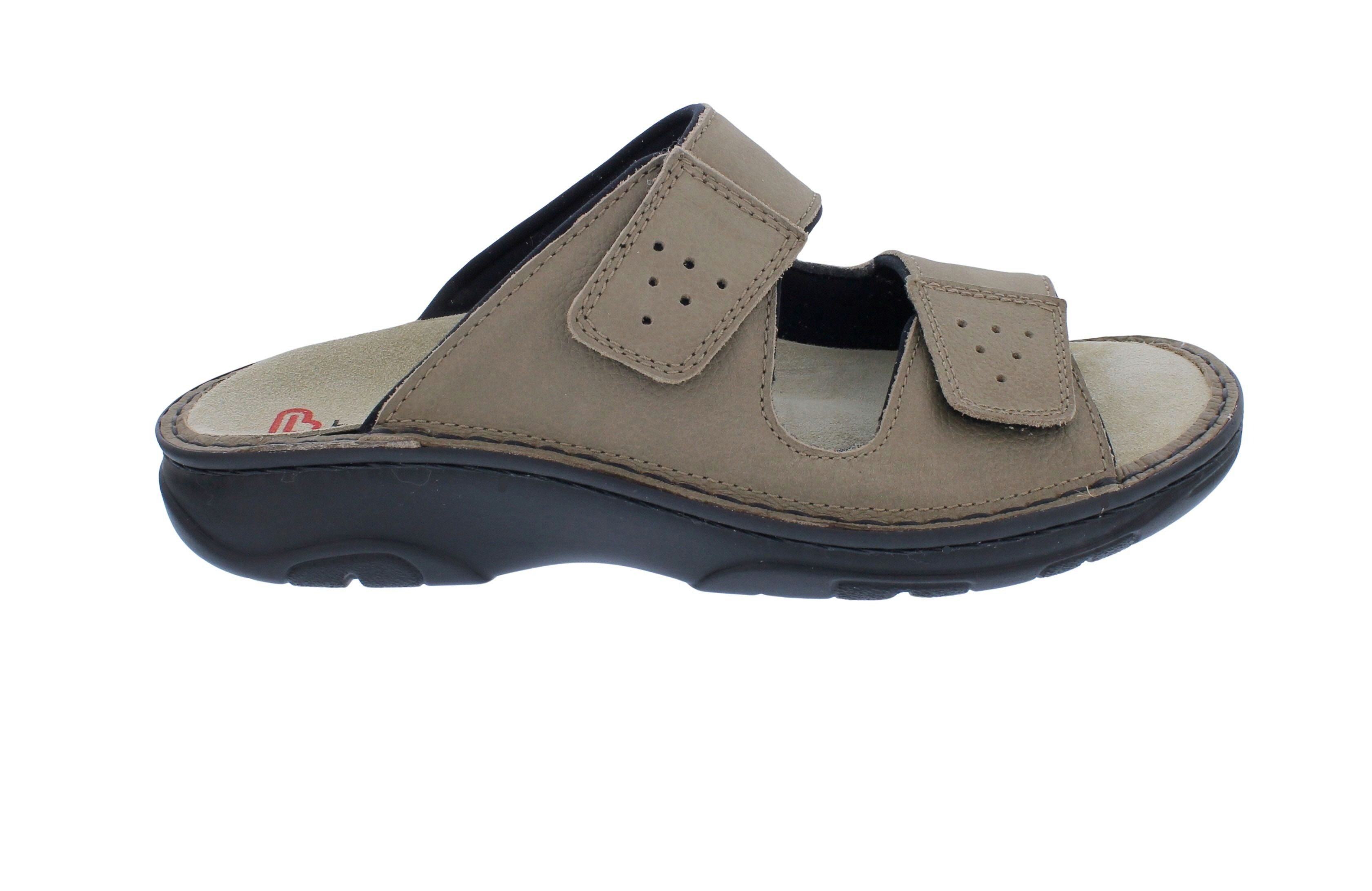 BERKEMANN Berkemann Pantolette Tobias mit Fußbett zum Wechseln 5801-485, Braun, Pantolette