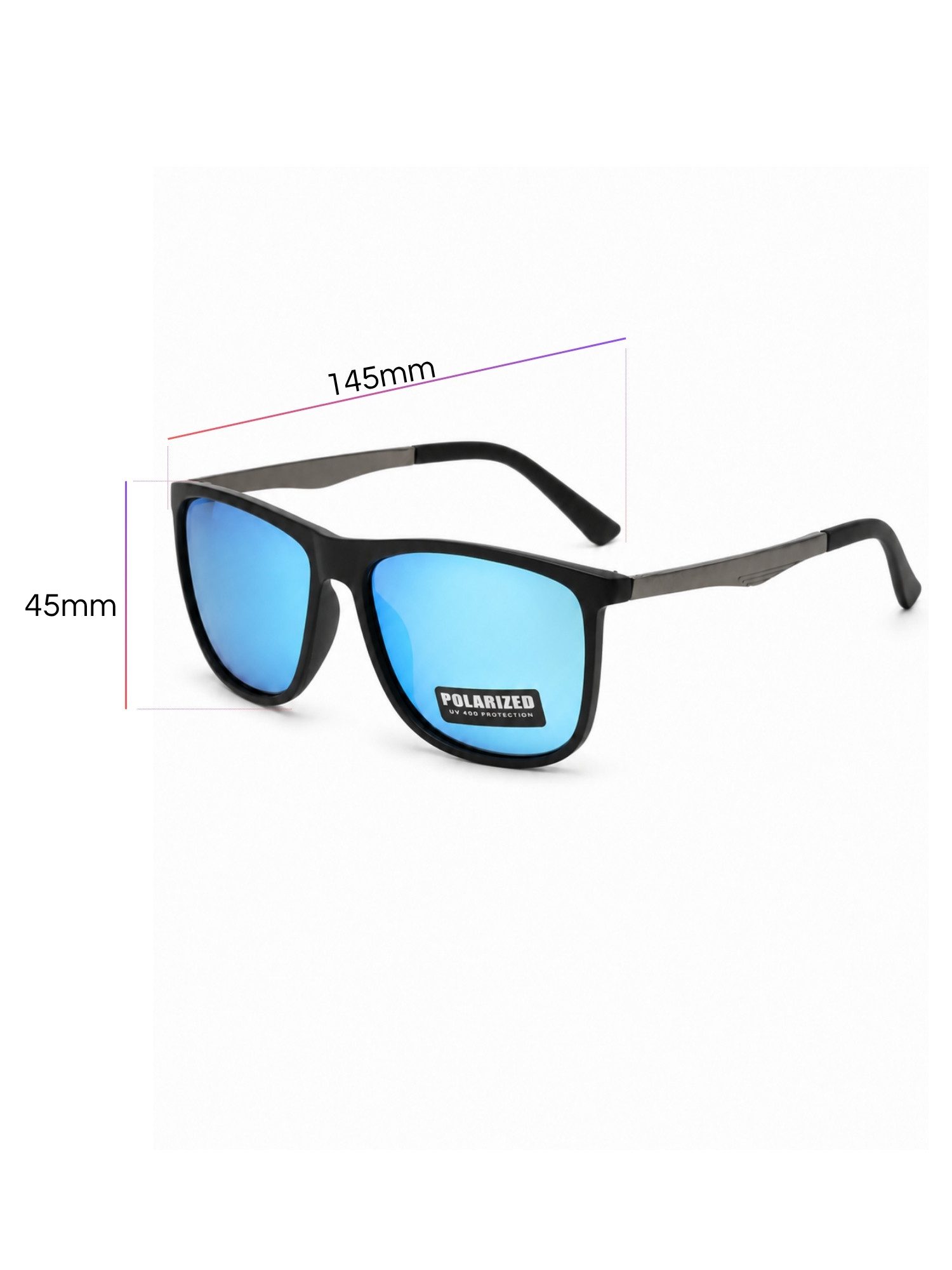 ANTALUX Sonnenbrille Polarisierte Sonnenbrille Herren/Damen, UV 400 Sonnenbrille mit Etui