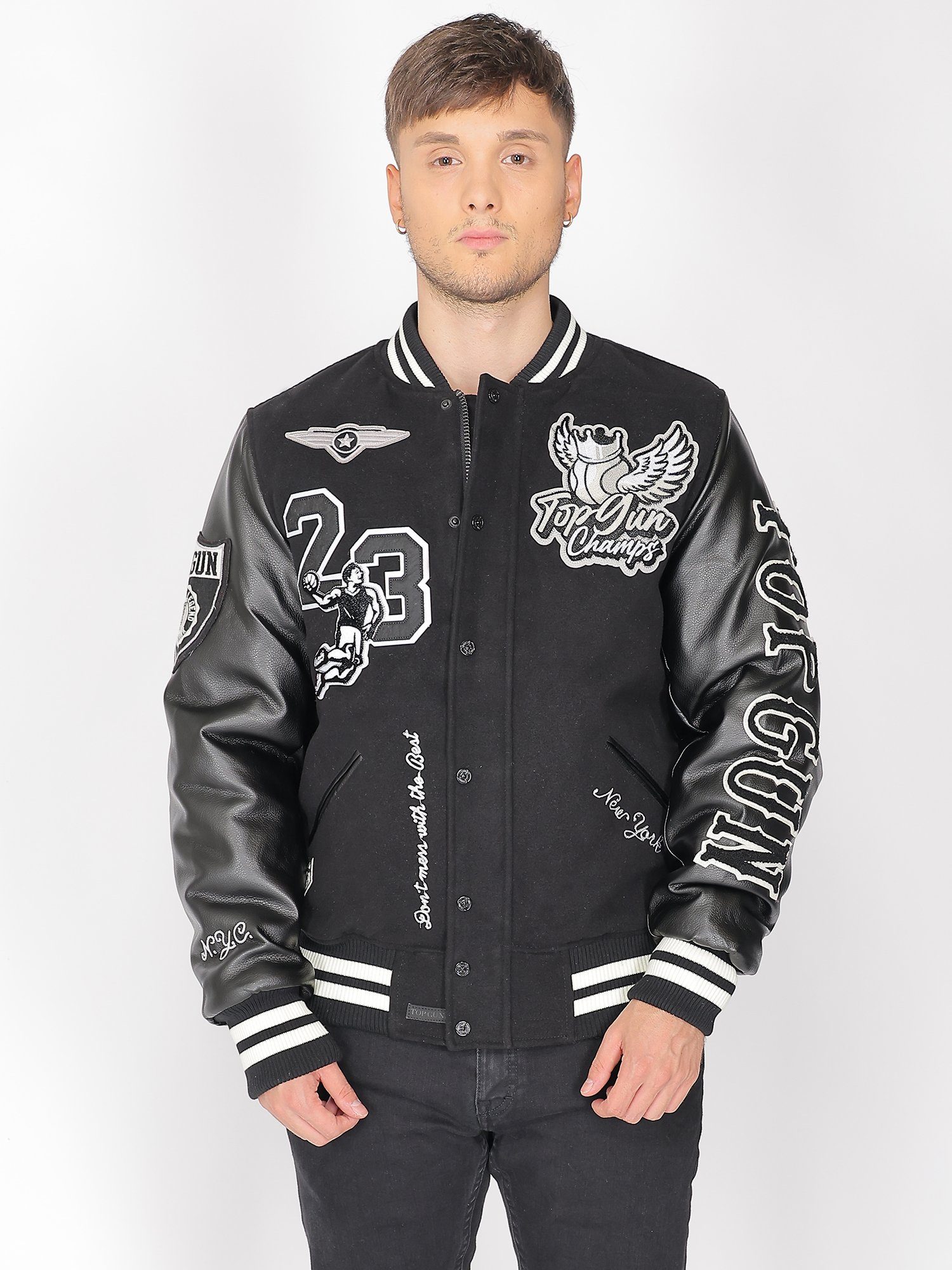 TOP GUN Collegejacke TG23004