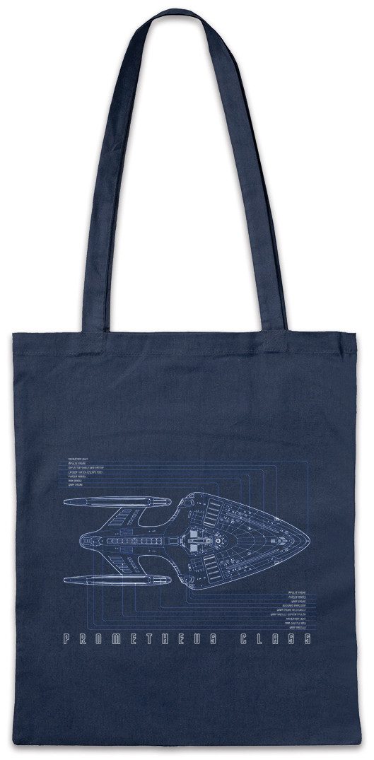 Beuteltasche Prometheus Class Stofftasche Raumschiff Science Fiction U.S.S. Star
