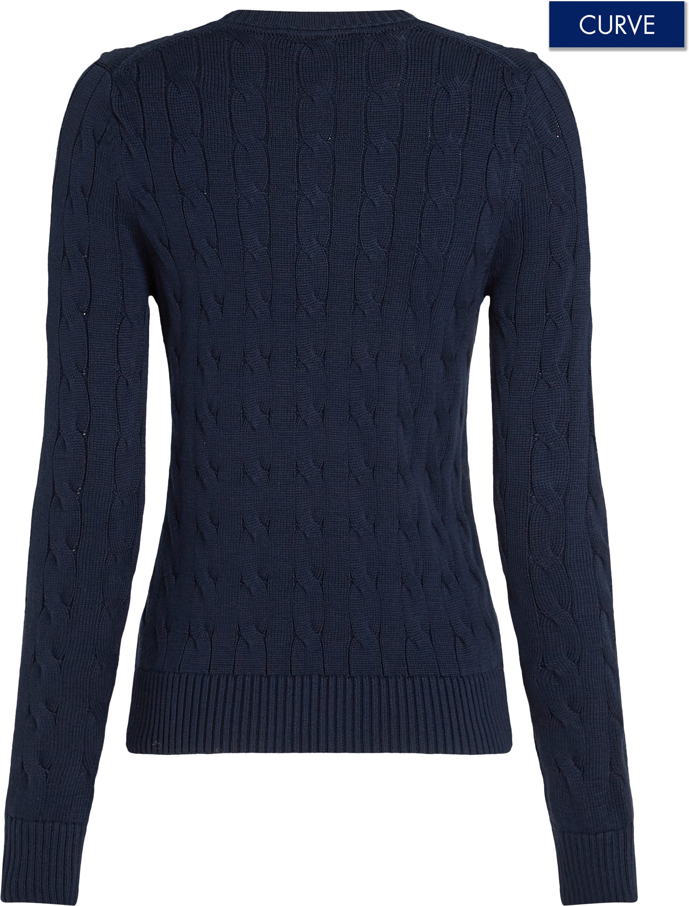 Tommy Hilfiger Curve Rundhalspullover CRV CO günstig online kaufen