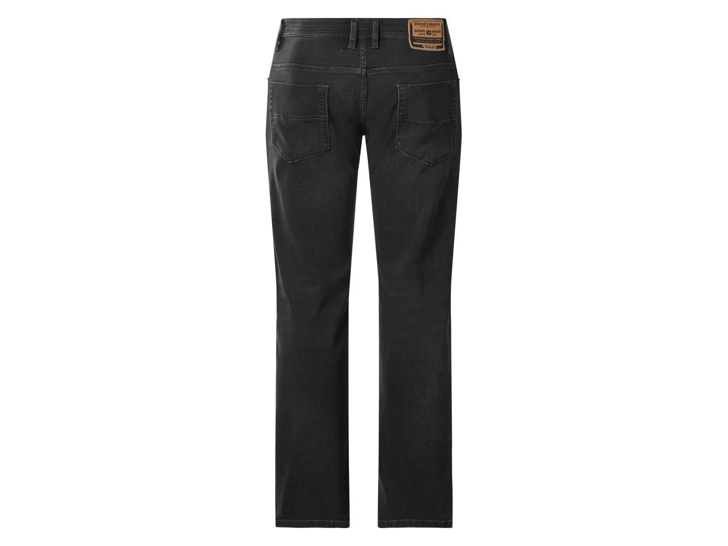 Diesel Gerade Jeans Diesel Herren Jeanshose Safado 5-Pocket Hose Schwarz 54 (38/32) (Einzelartikel, 1-tlg) 5-Pocket-Style, mit Stretch-Anteil