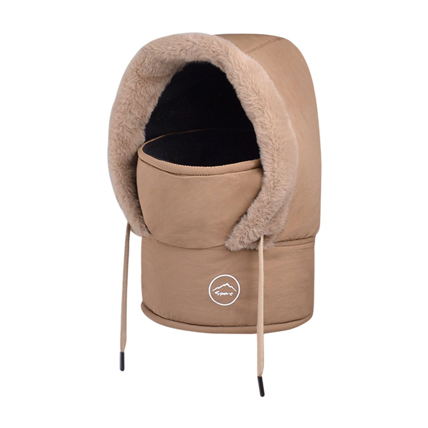 Refttenw Skimütze Sturmhaube Winter für Damen,wintermütze,wasserabweisend,Plüsch