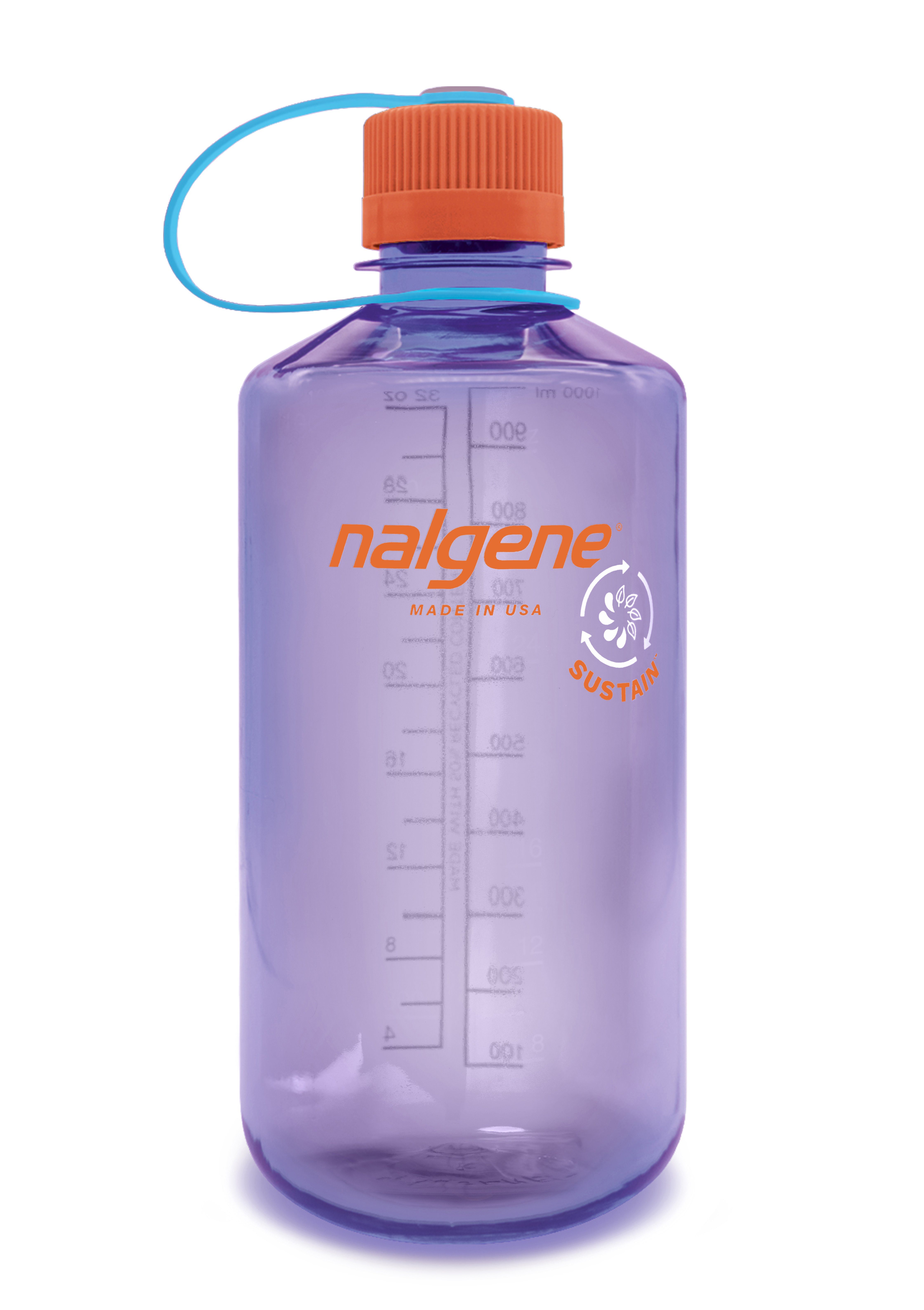 Mat. aus 'EH Trinkflasche 50% Trinkflasche amethyst Nalgene zertifiziertem recycelten Sustain',