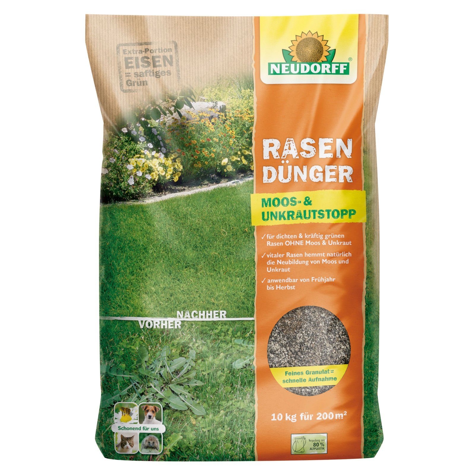Rasendünger Rasendünger Moos- und UnkrautStopp 10 kg