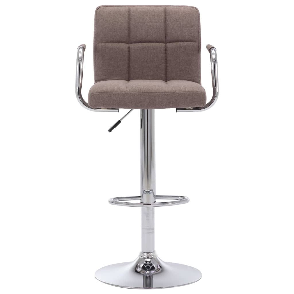 vidaXL Barhocker Barhocker Taupe Stoff (1 günstig online kaufen