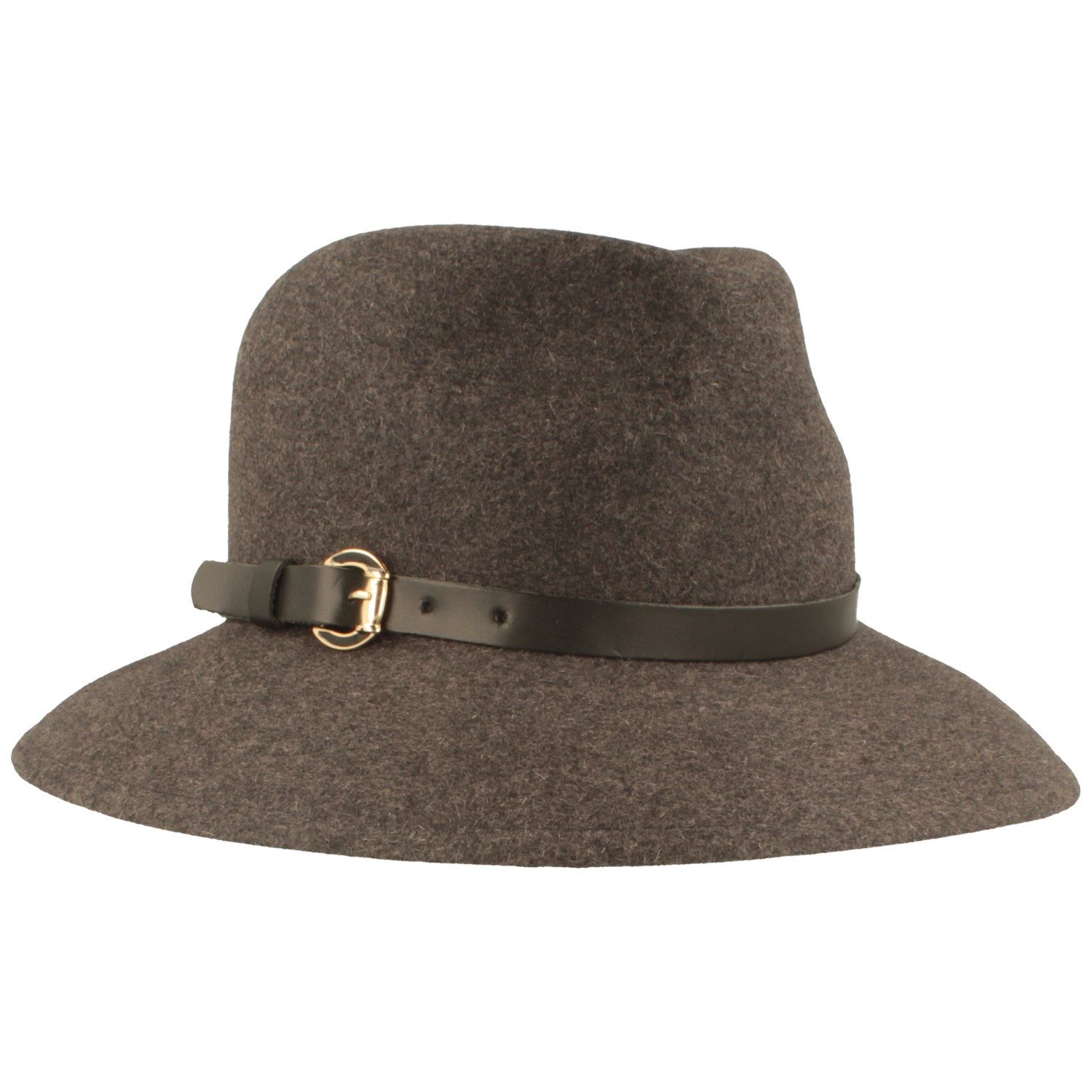 Mayser Filzhut Moderner Traveller aus 100% Haar mit Lederband