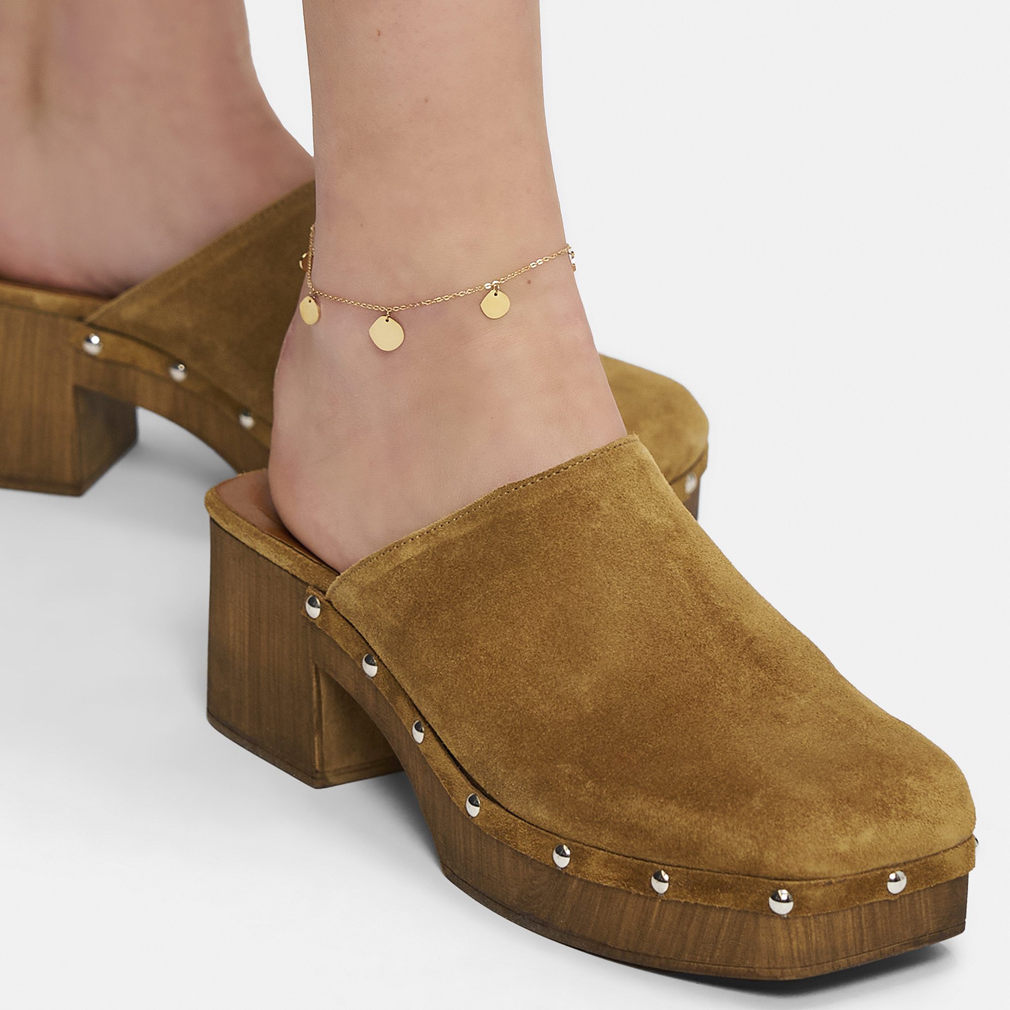 Liebeskind Berlin Fußkette Edelstahl go...