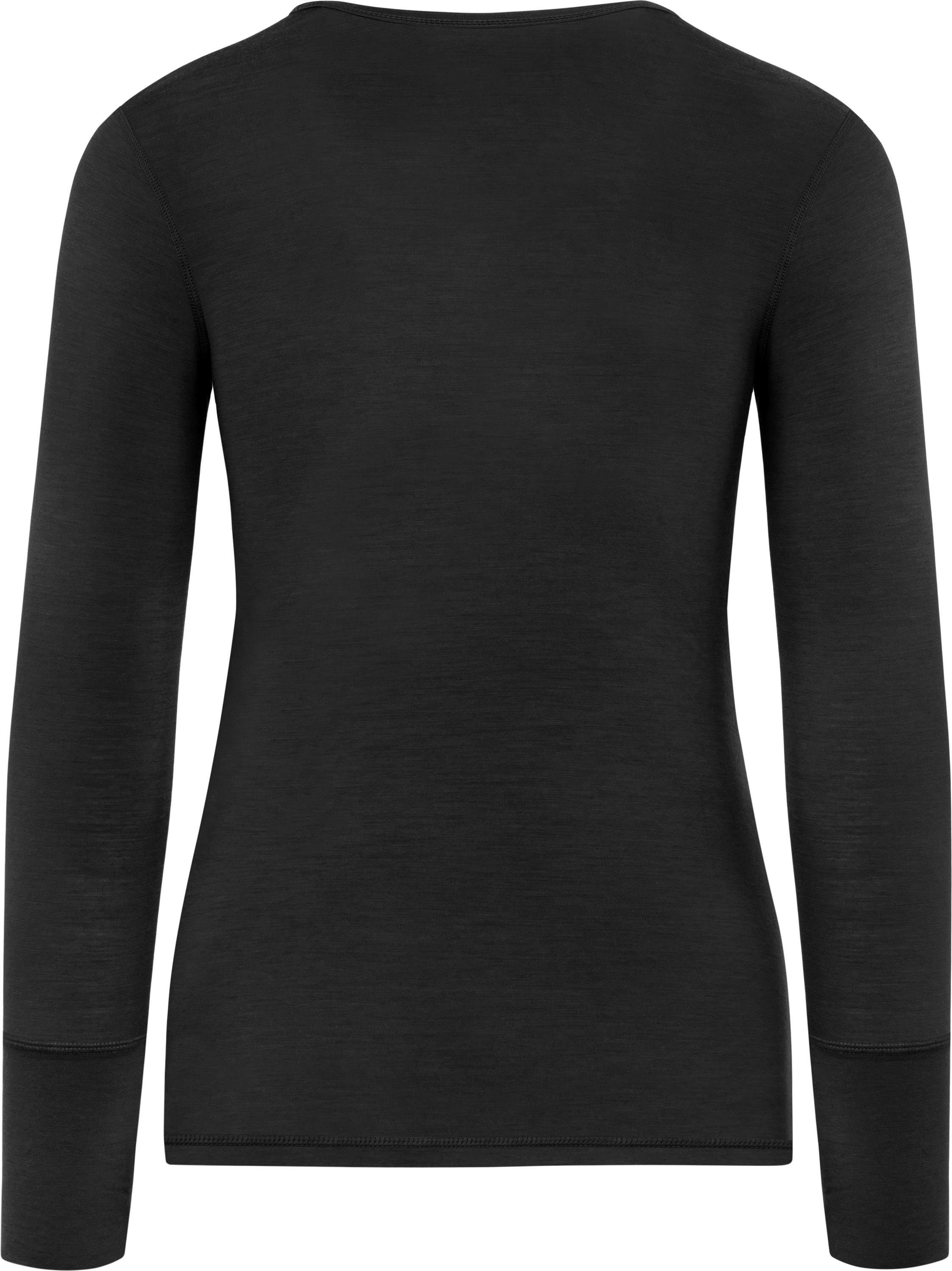 normani Umstandspullover Merino Umstands-Langarm-Shirt Cambria