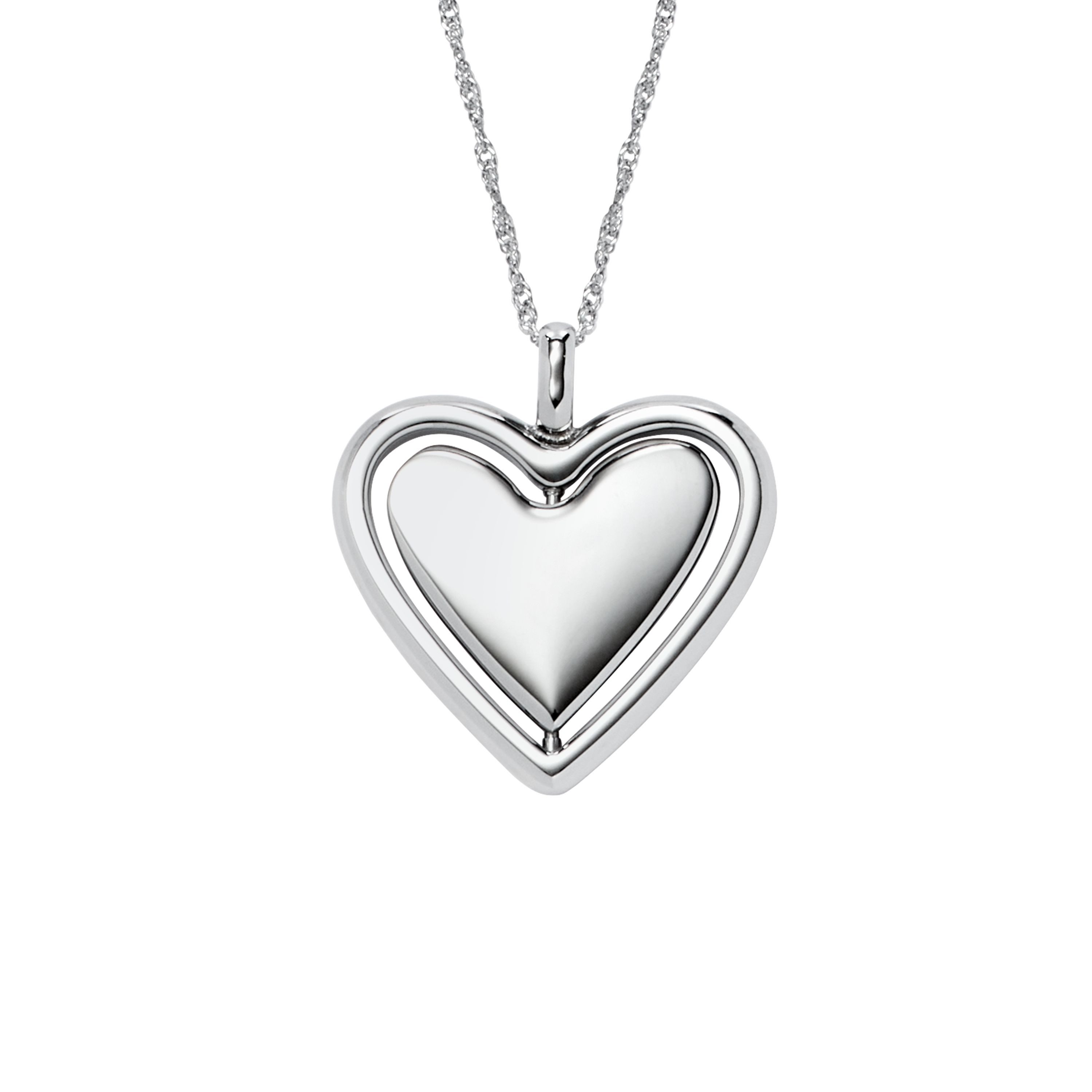 Kette mit Anhänger Schmuck Geschenk Edelstahl JEWELRY Herz, JF04836040