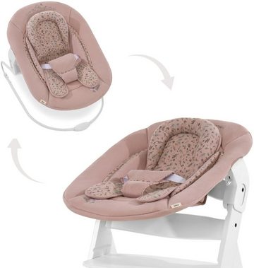 Hauck Hochstuhlaufsatz Alpha Bouncer 2in1 Bambi Rose, mit Wippgestell