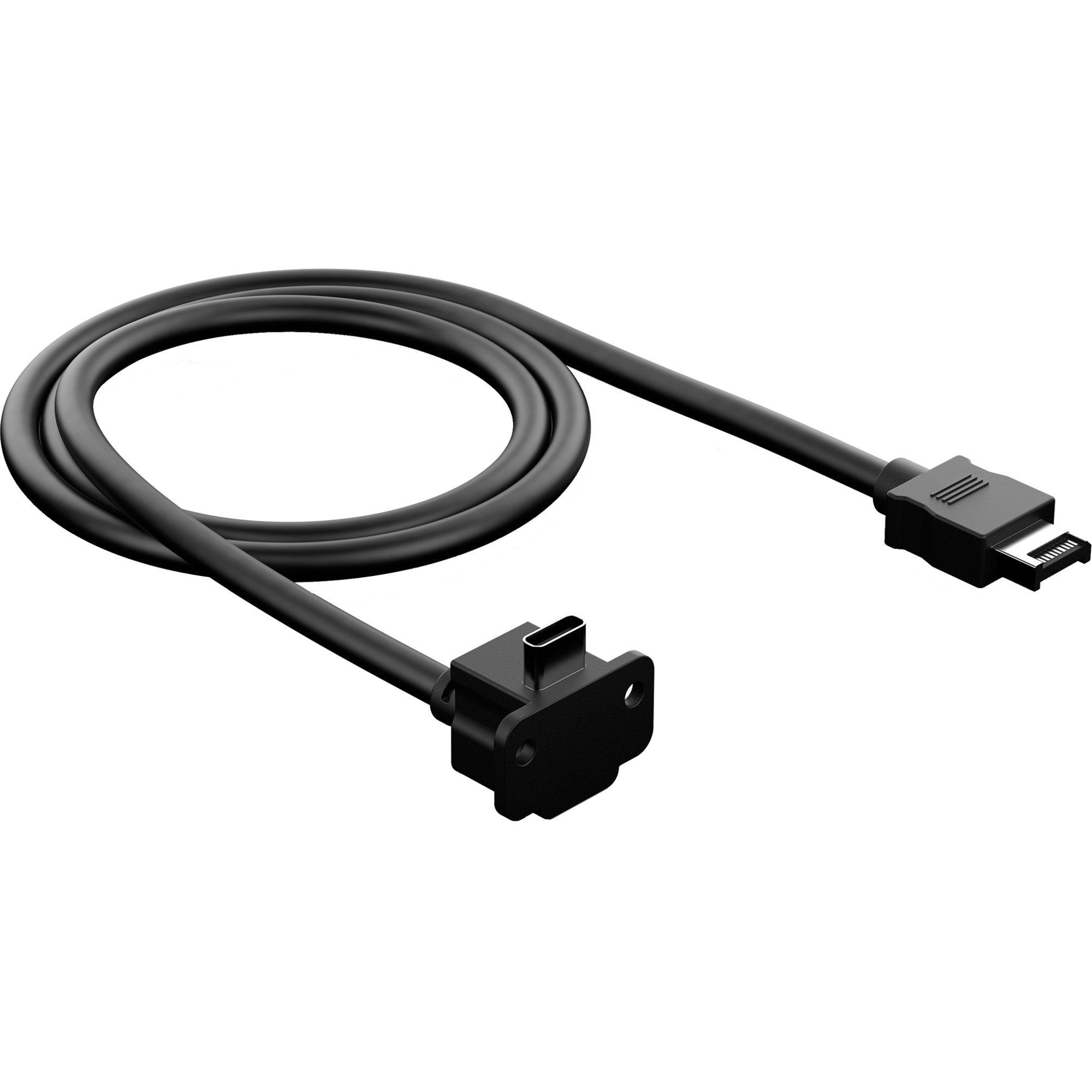 Fractal Design PC-Gehäuse USB 3.2 Gen 2 Kabel Model E, 19 Pin Stecker > USB-C Stecker
