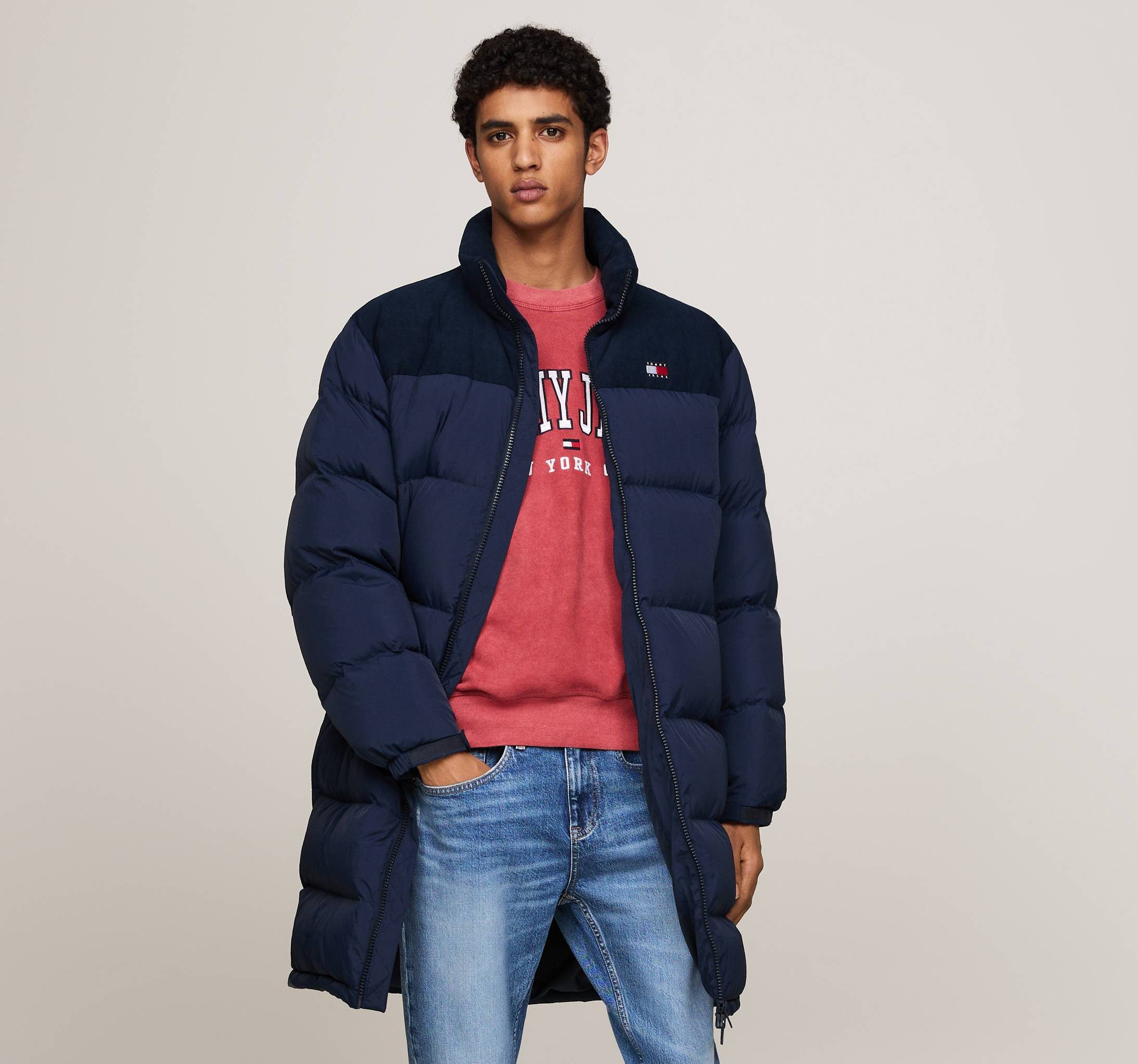 Tommy Jeans Steppjacke TJM CORD MIX günstig online kaufen