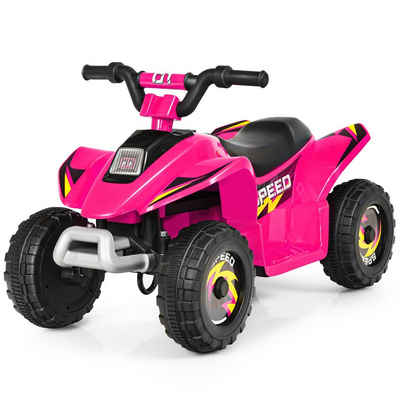 COSTWAY Elektro-Kinderquad, Belastbarkeit 30 kg, 2,8-4,6 km/h