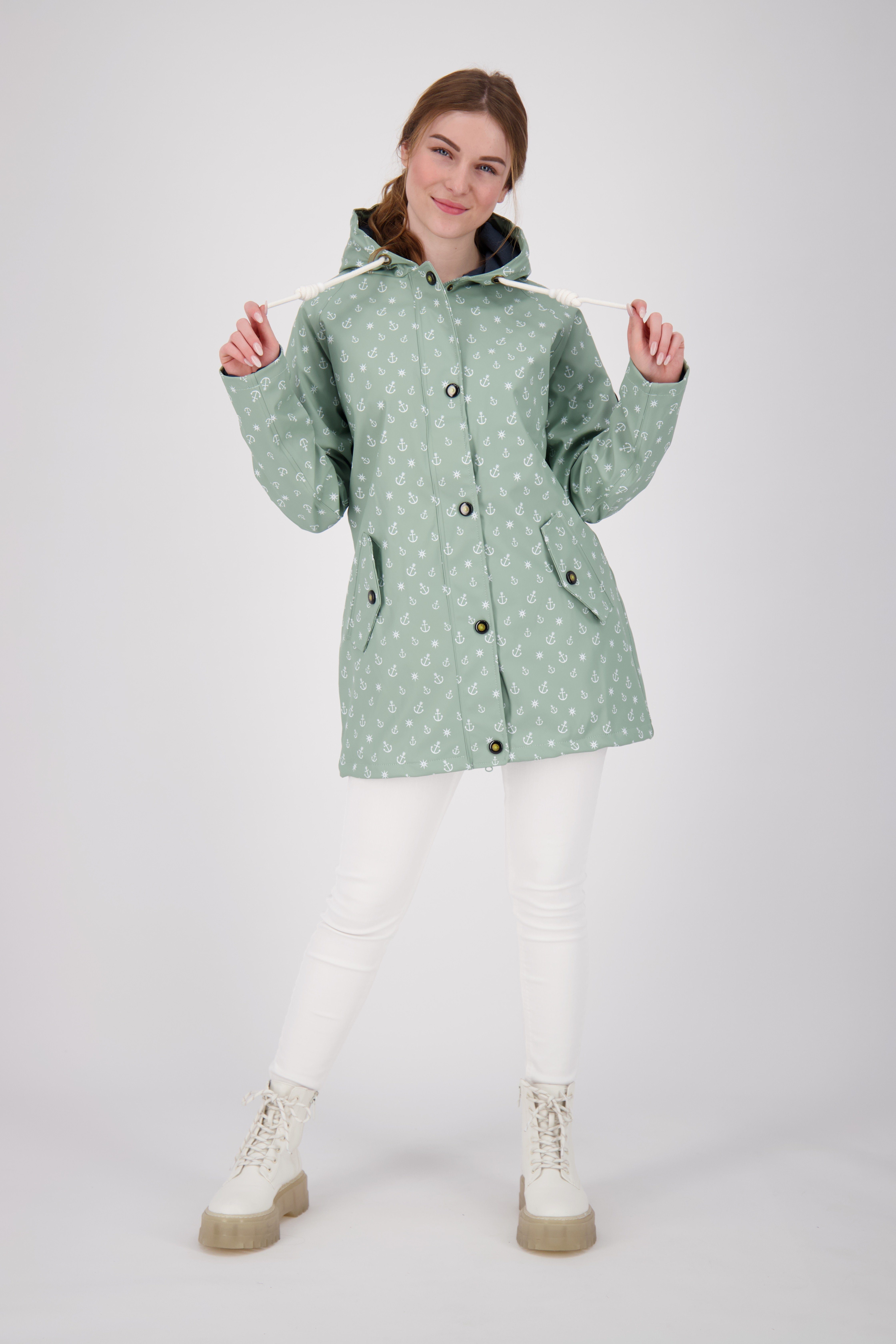 Active erhältlich DEPROC WOMEN Großen Friesennerz HALIFAX Größen Regenjacke auch grau in ANCHOR