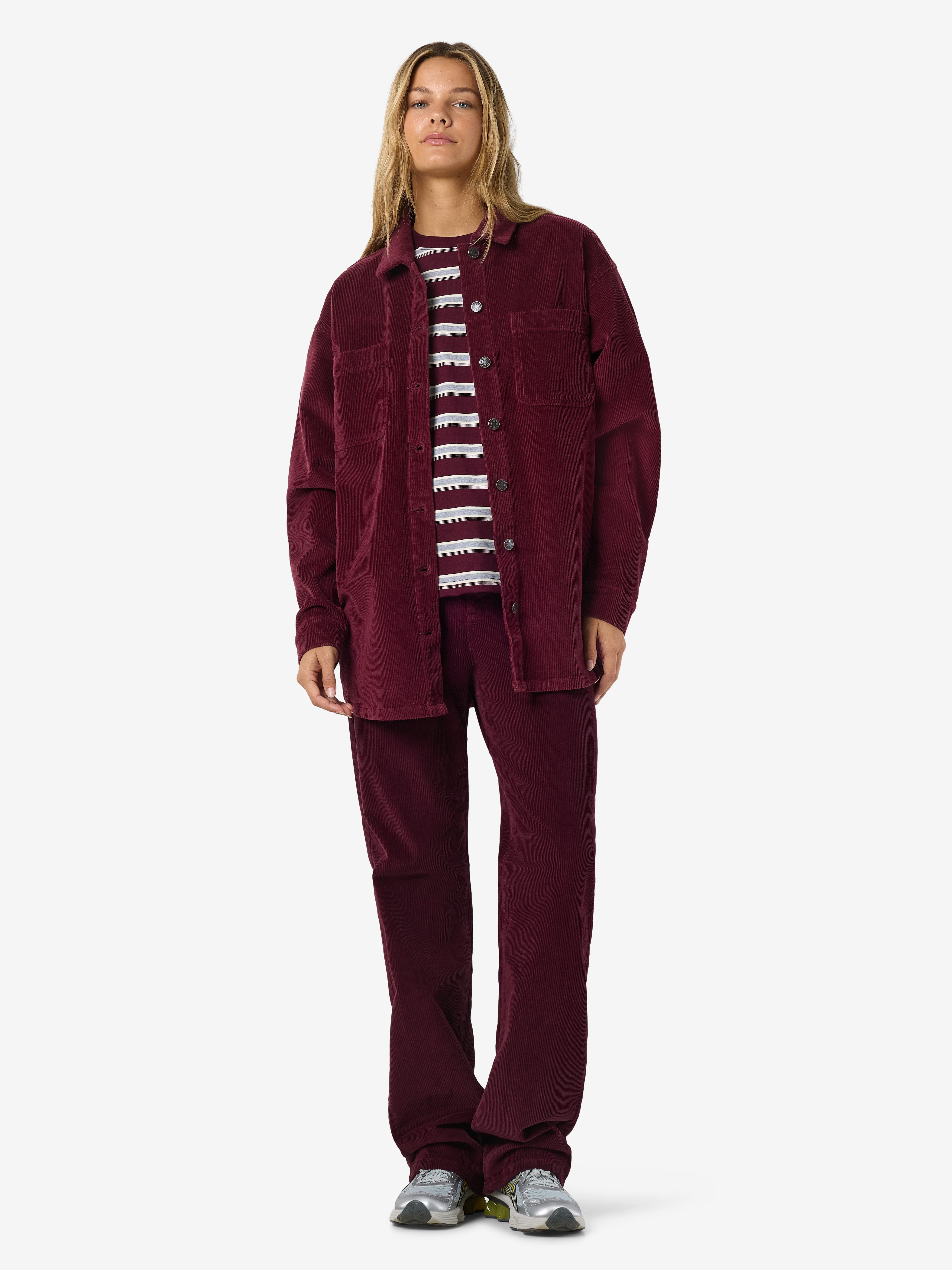 Noisy may Cordjacke NMALVA L/S SHACKET COLORED CORDUROY NOOS