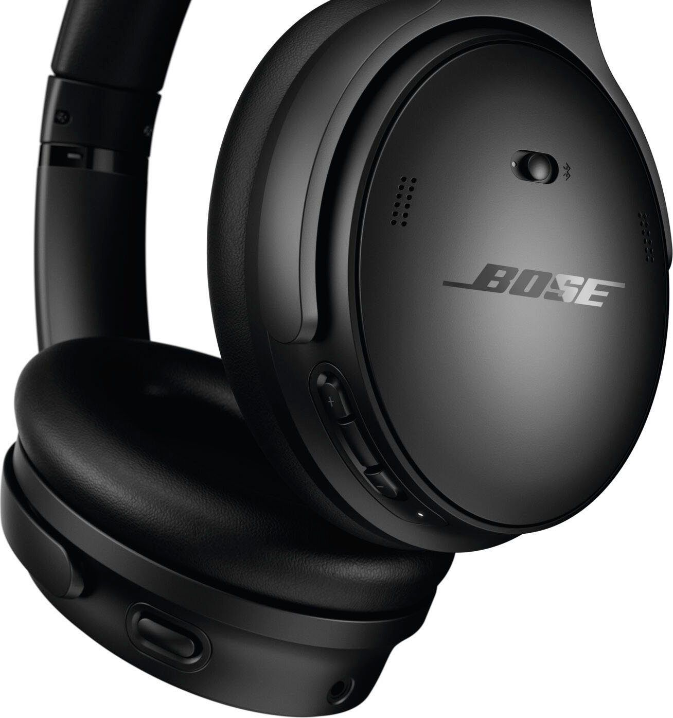 Bose QuietComfort Over-Ear-Kopfhörer (Noise-Cancelling, Rauschunterdrückung, Sprachsteuerung, integrierte Steuerung für Anrufe und Musik, Bluetooth)