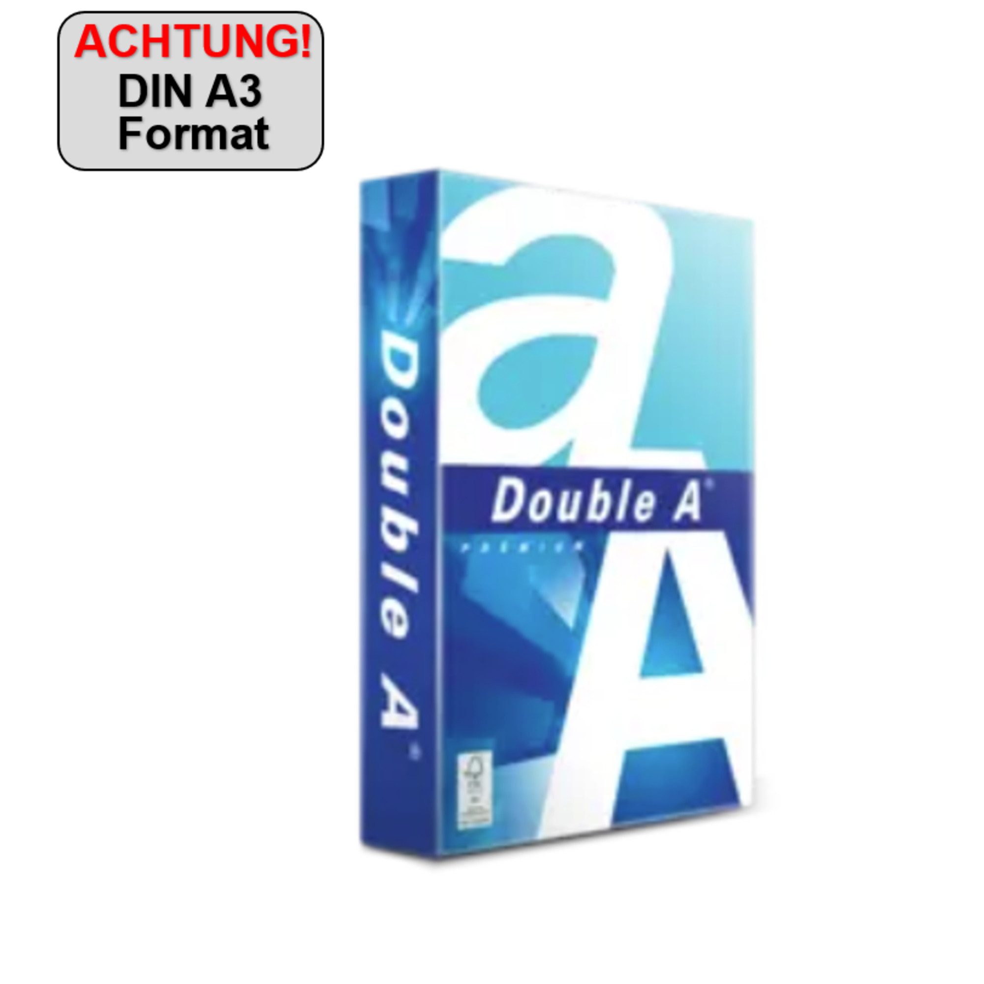 DOUBLE A Kopierpapier Kopierpapier Premium S127072 A3 80g 500 Blatt