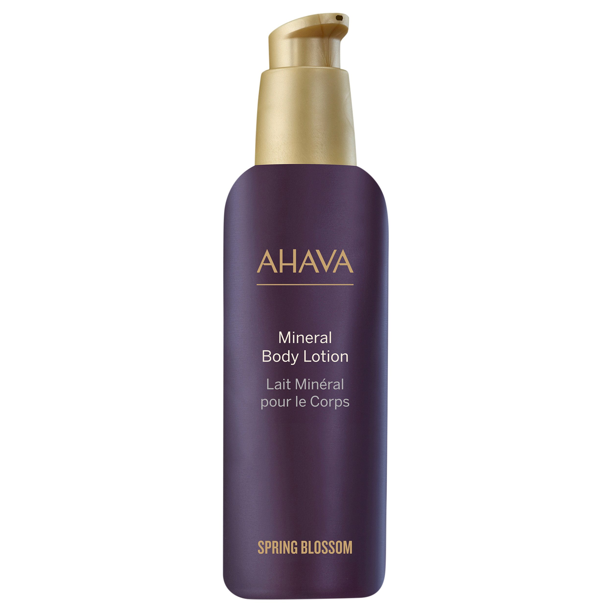 AHAVA Bodylotion MINERAL BODY LOTION SPRING BLOSSOM, mit Mineralien aus dem Toten Meer, schnell einziehend