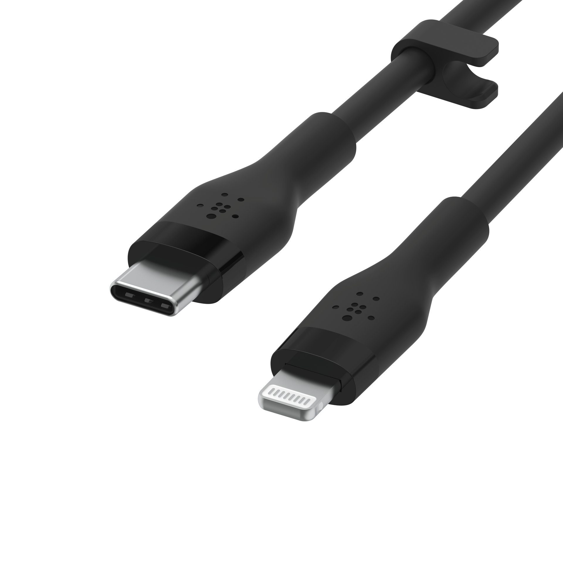 Belkin Flex Lightning/USB-C, MFi zertifiziert, 2m Lightningkabel, Lightning, USB Typ C, (200 cm)