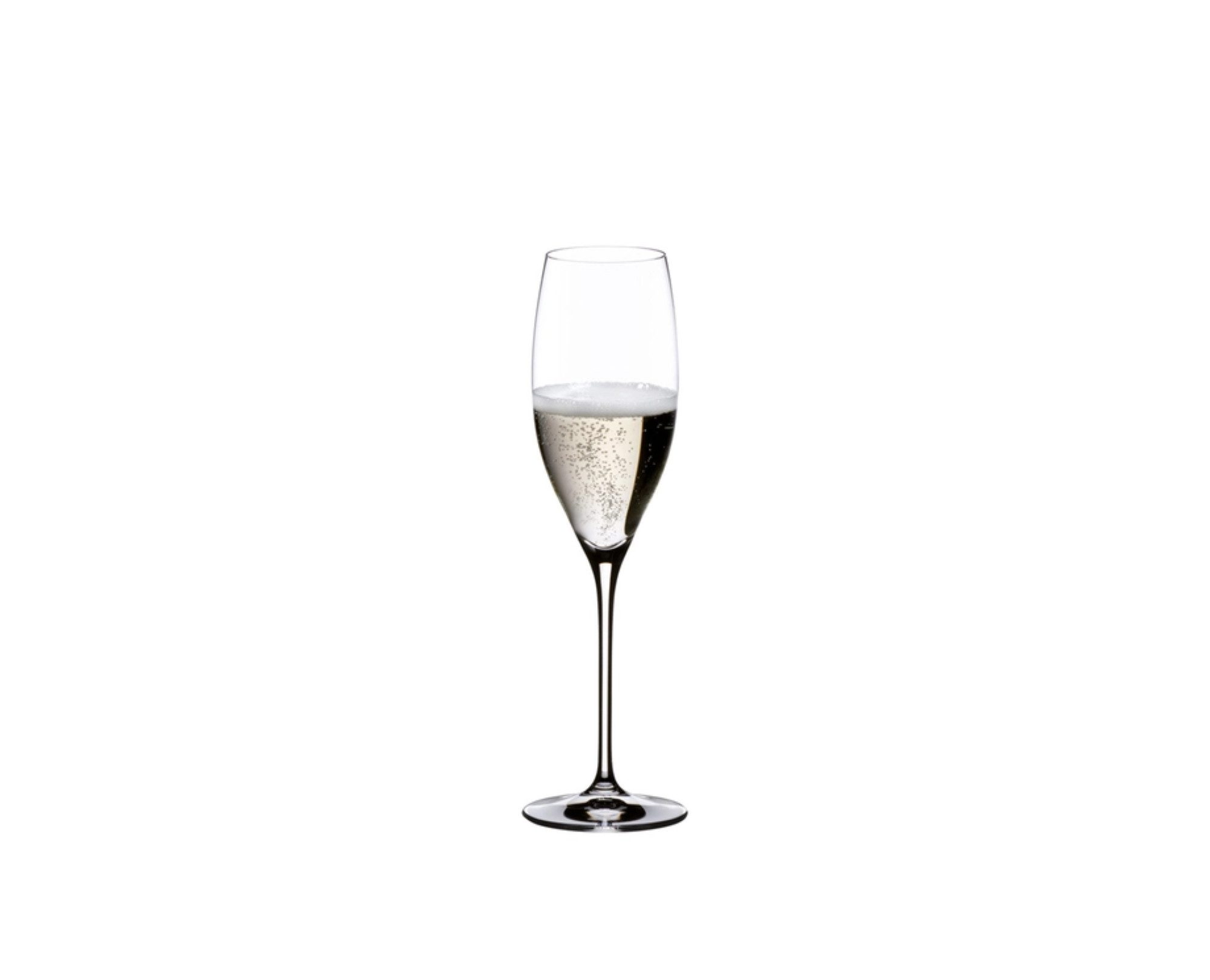 RIEDEL THE WINE GLASS COMPANY Champagnerglas RIEDEL Champagnerglas Vinum Cuvée Prestige Kauf 4 Zahl 3, Kristallglas