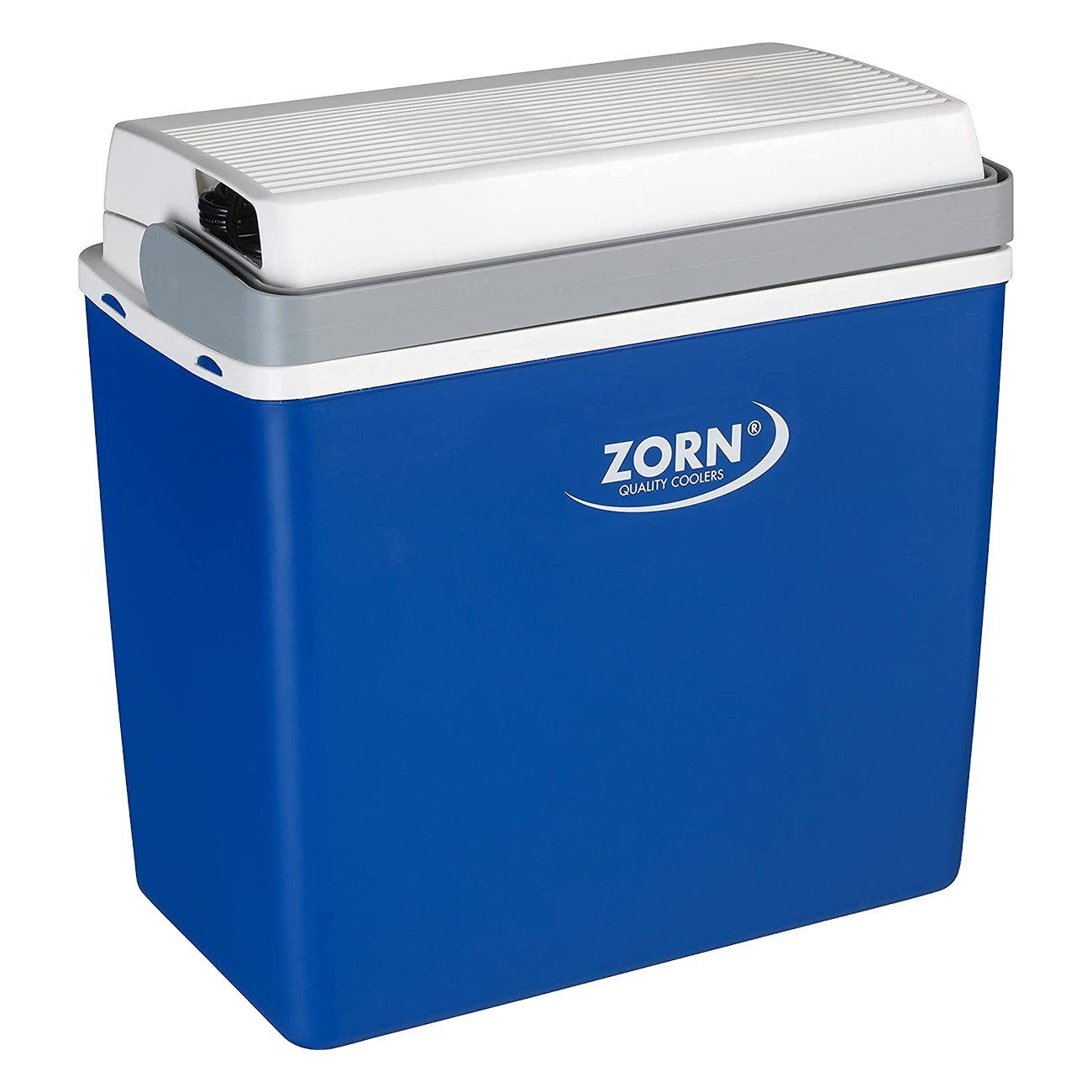 Zorn Outdoor Products Kühlbox ZORN Z24 12V Kühlbox Thermoelektrisch 12 V Blau-Weiß 20 l Kühlt bis z