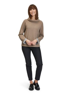 Betty Barclay Sweatshirt mit hohem Kragen (1-tlg) Glitzersteine