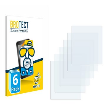 BROTECT Schutzfolie für LifeScan OneTouch Ultra Plus Reflect, Displayschutzfolie, 6 Stück, Folie matt entspiegelt