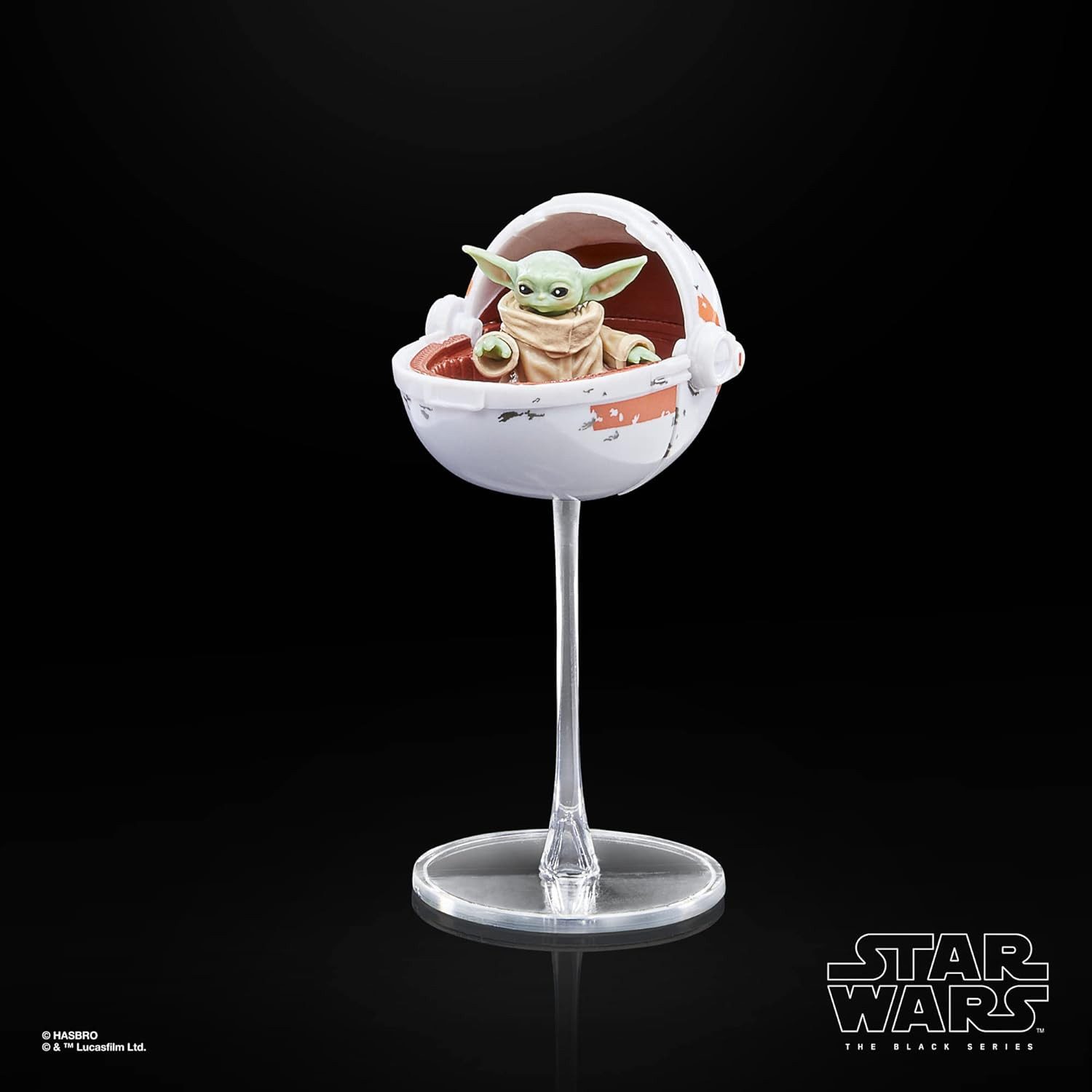 Hasbro Actionfigur Star Wars Hasbro The Black Series Grogu F4357 – Bild 2 von 4