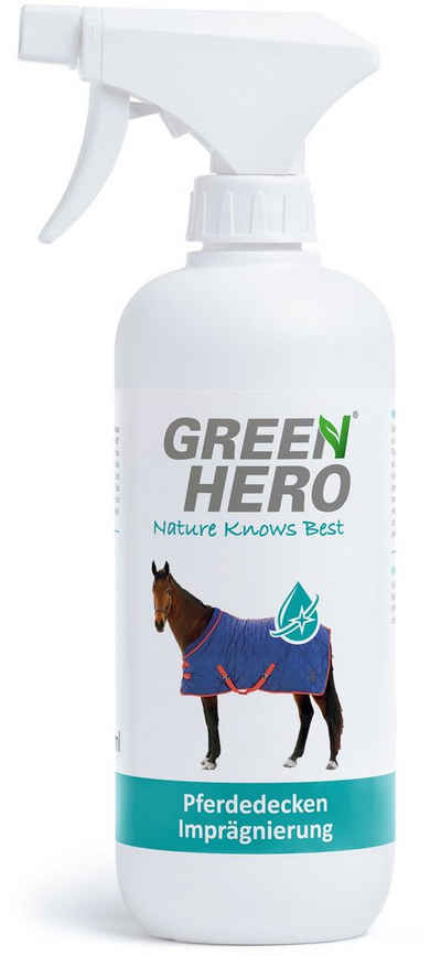 GreenHero Pferdedecken Imprägnierspray für Outdoordecken Imprägnierspray, Gegen Schmutz und Feuchtigkeit, Ohne Treibgas