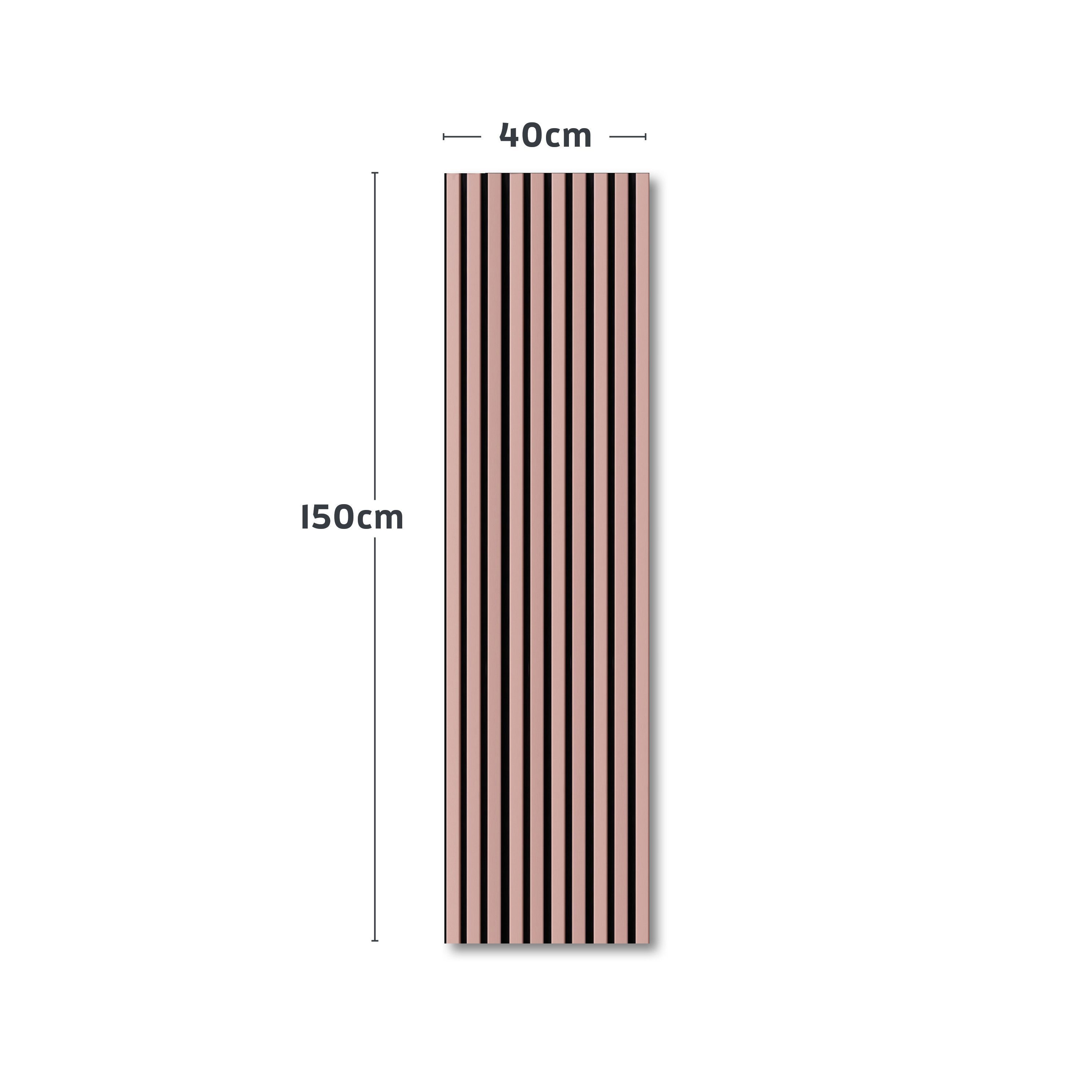 Kaiser plastic Wandpaneel Holz Akustikpaneele - Wandverkleidung, Lamellenwand, (1-tlg) in verschiedenen Größen, 3D Wandverkleidung, Schalldämmung