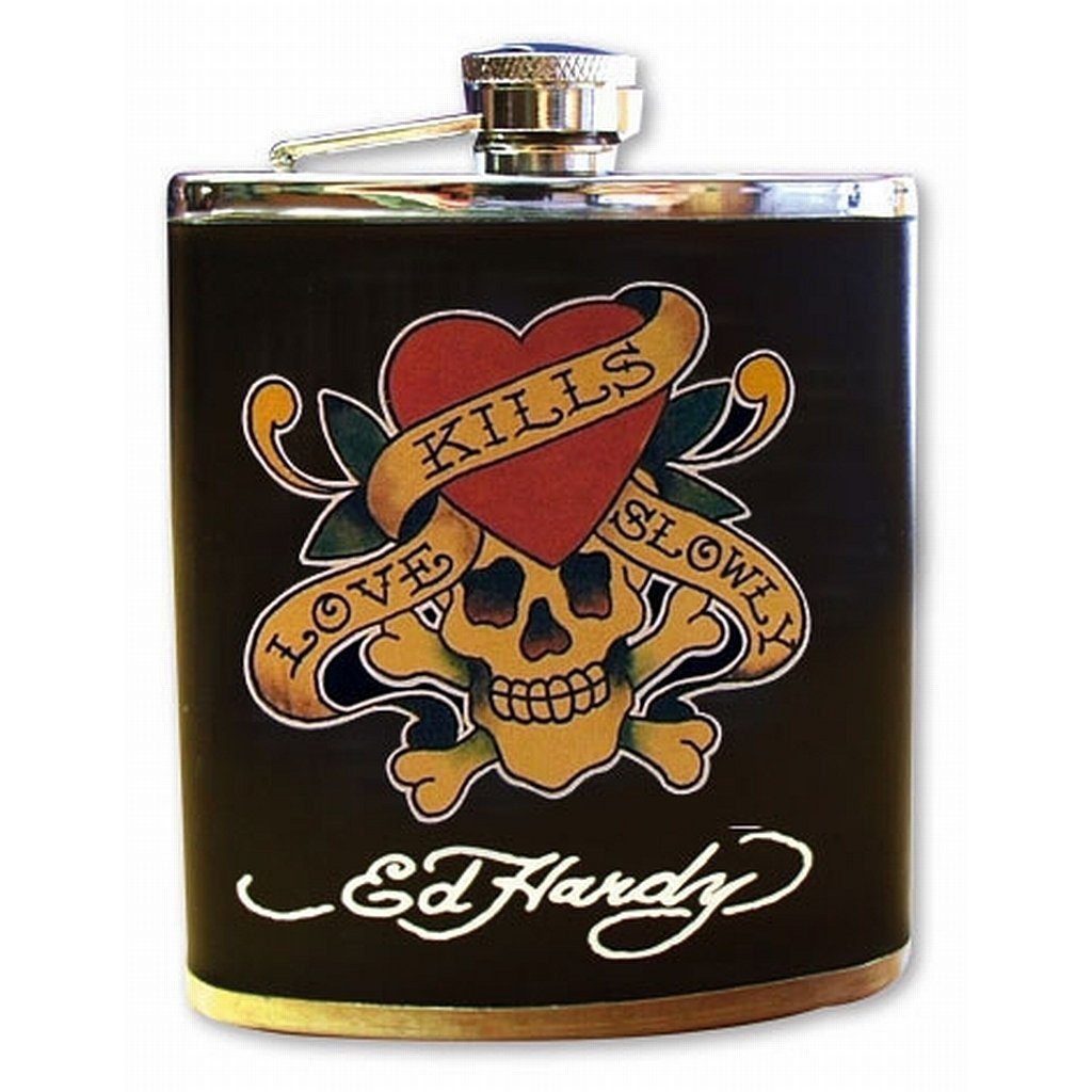 Ed Hardy Flachmann Ed Hardy - Flachmann Love Kills Slowly