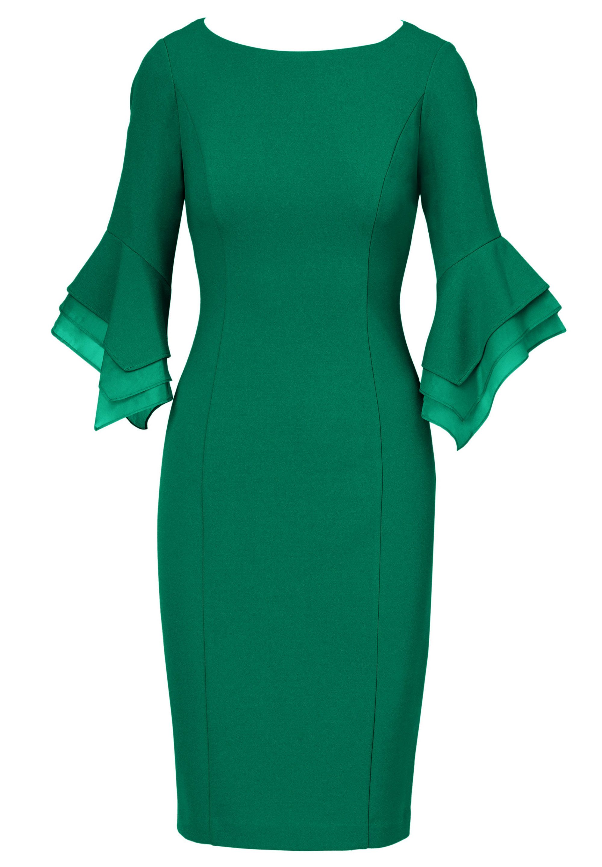 Adrianna Papell Cocktailkleid Knit Crepe Tiered günstig online kaufen