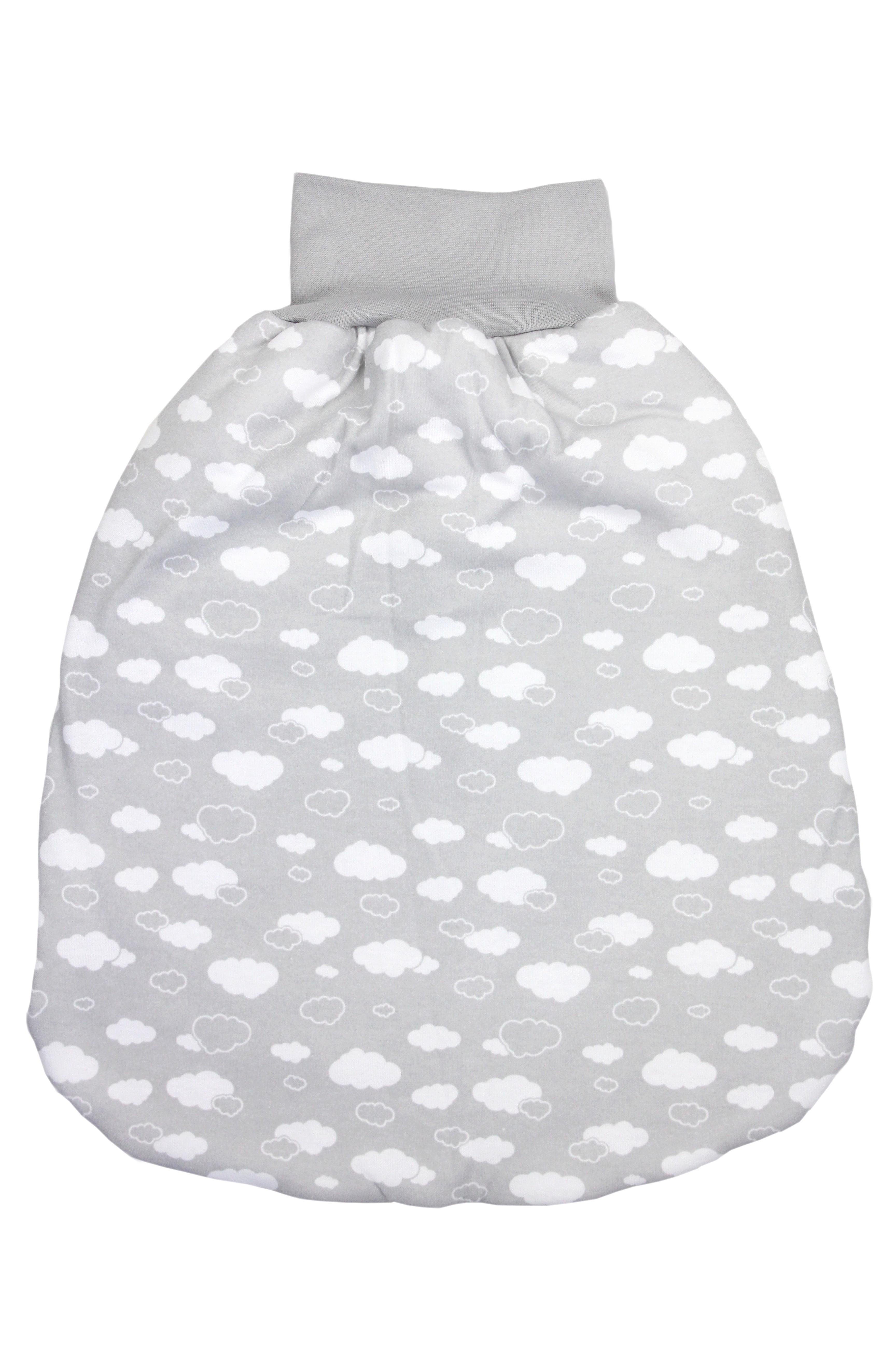 Unisex Babyschlafsack Bund TupTam Strampelsack Baby Grau TupTam mit breitem Wattiert Wolken