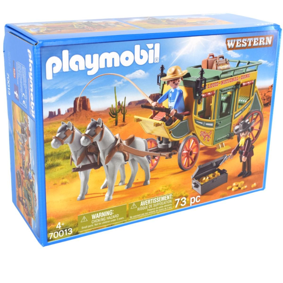 Playmobil® Western 70013 Geldtransport als Kutsche günstig online kaufen