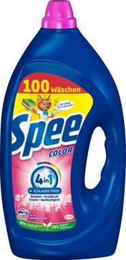 Spee Color Gel & WC FRISCH Spa Momente Harmonie Vollwaschmittel (Spar-Pack, [2-St. 4 + 1 (1x 50g) Waschmittel und Toilettenstein)