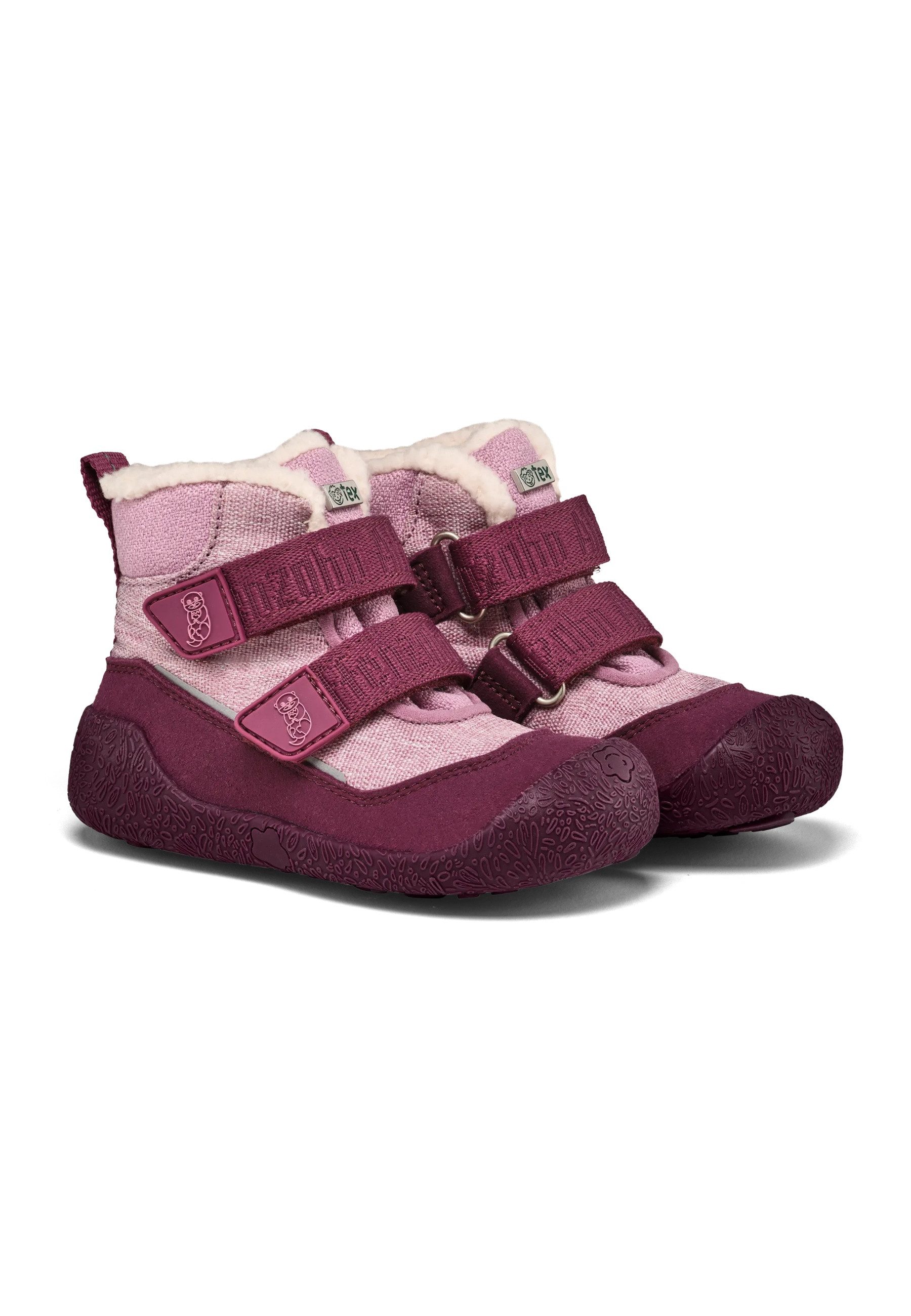 Affenzahn Vegan Snuggy Lauflernschuh warm gefüttert