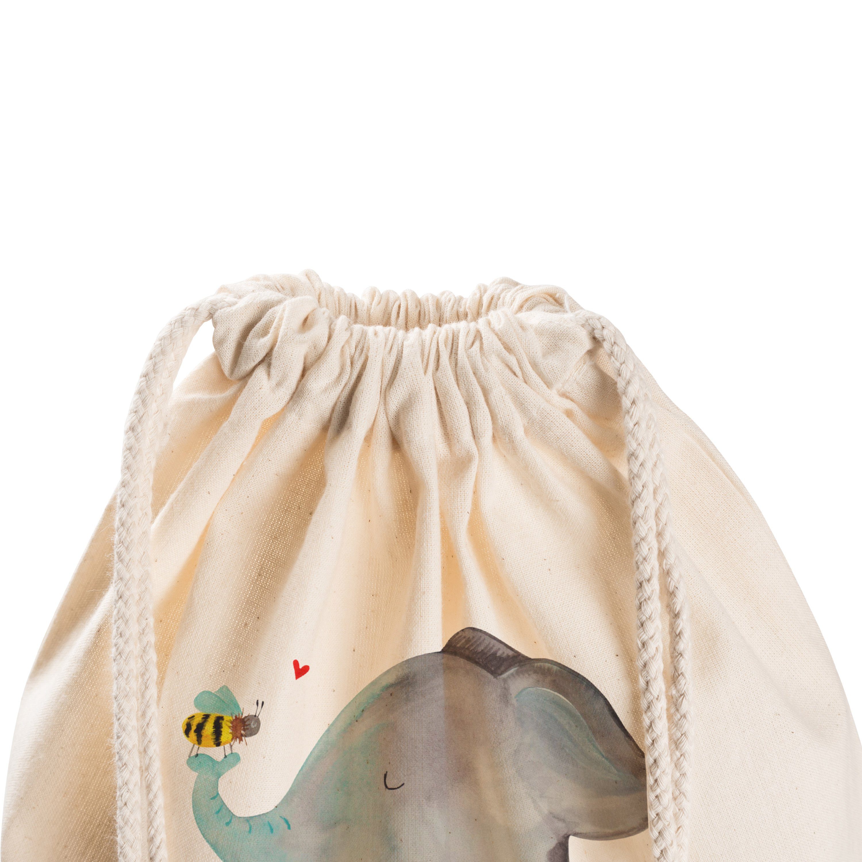 - Sporttasche, Geschenk, Mr. & Sportbe Panda (1-tlg) - Tiere, Elefant Sporttasche Mrs. Biene Transparent &