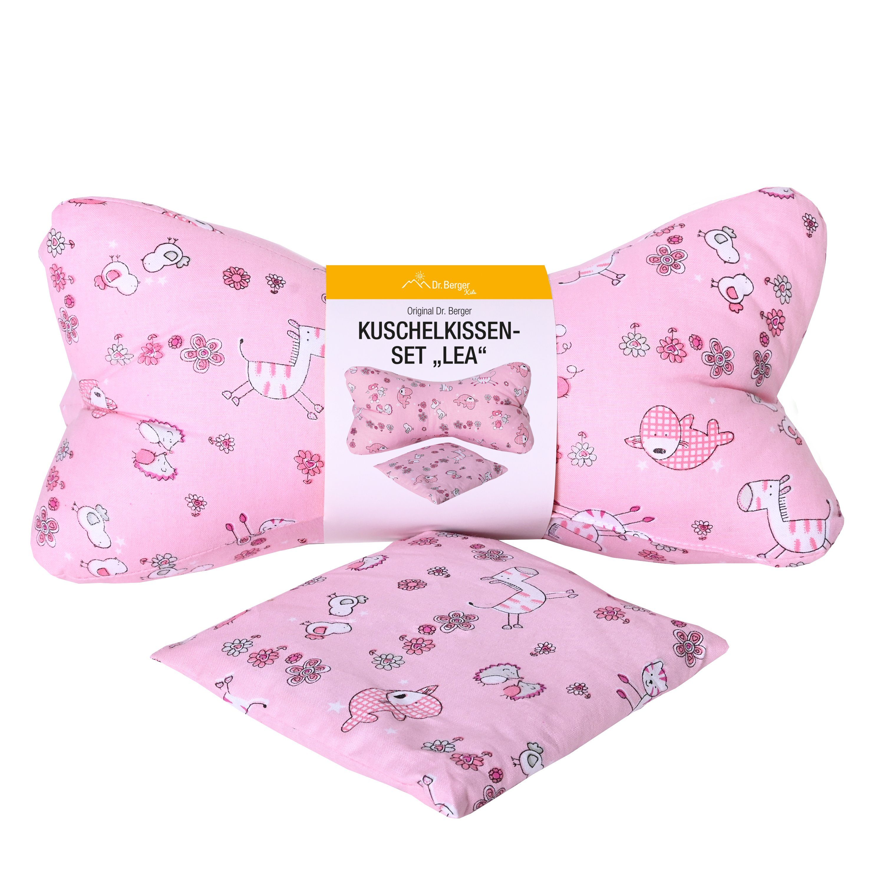 Dr. Berger Nackenstützkissen-Set Kuschelkissen Set "Lea", Set