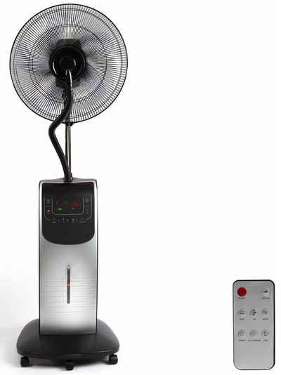 LIVOO Standventilator LIVOO Ventilator Wasserkühlung Standventilator Sprühnebel Fernbedienung DOM385
