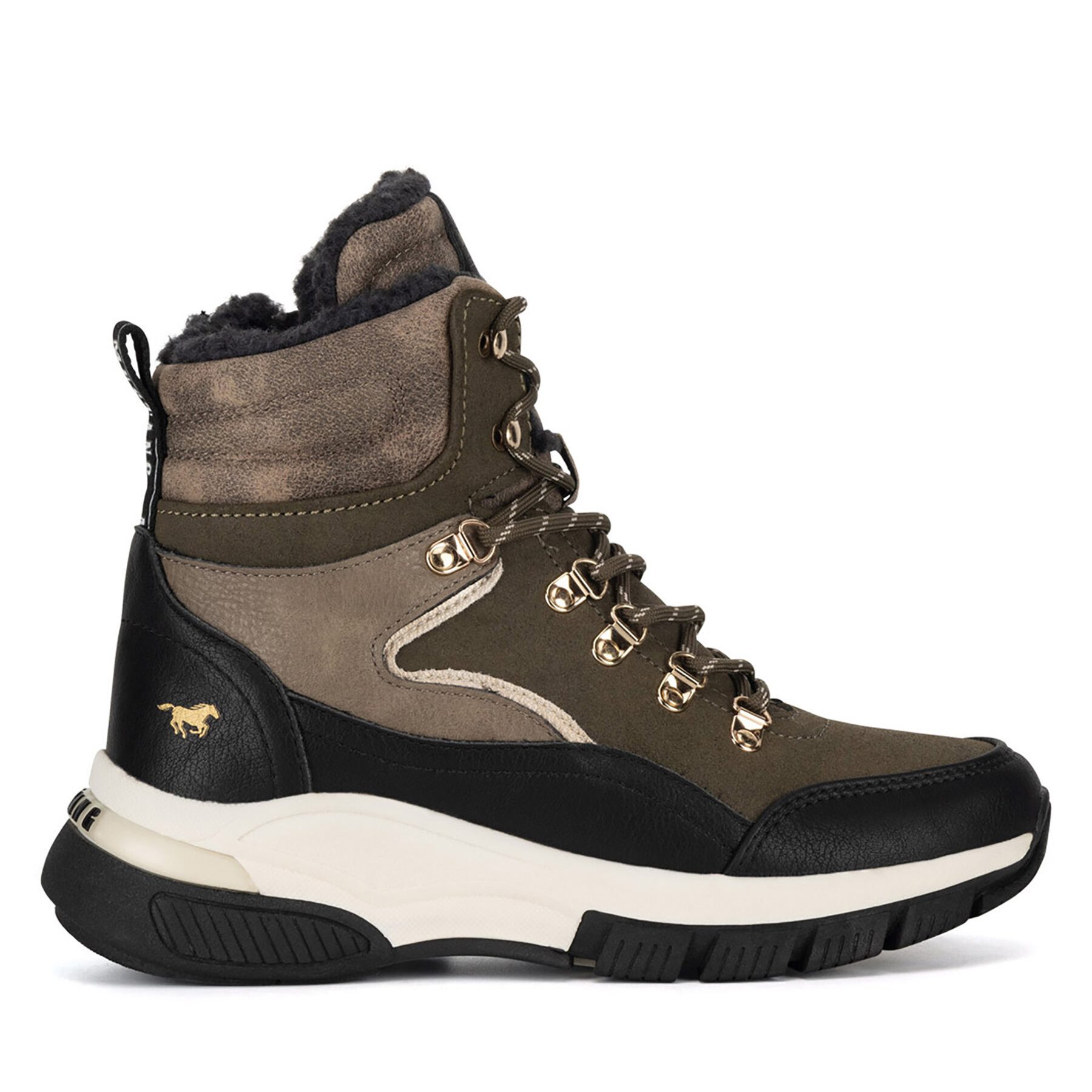 MUSTANG Mustang Damen-Ankle-Boots in Beige 1481-605 Stiefel
