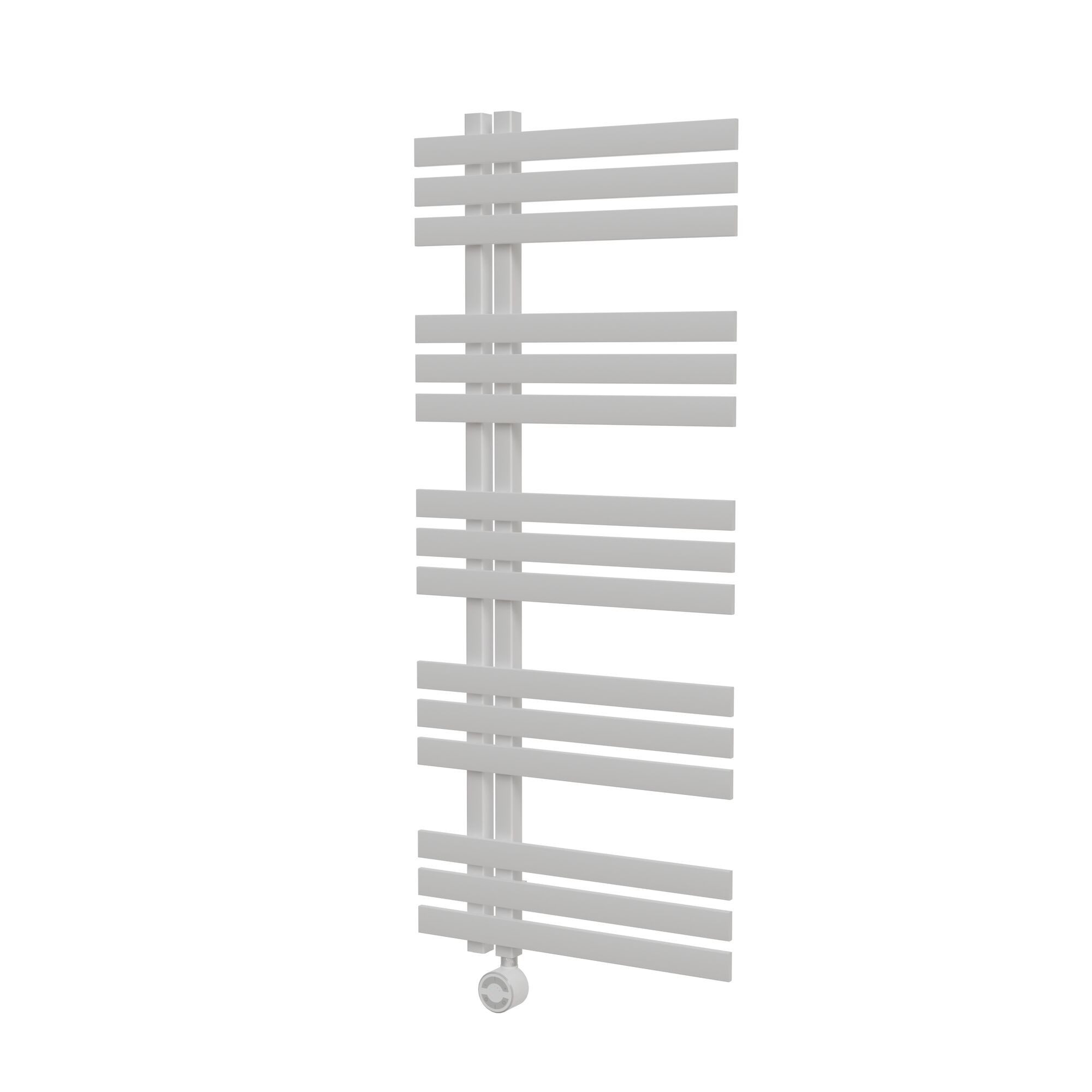 Schulte Elektrischer Badheizkörper IGNIS, mit Heizstab, 120 x 50 cm, Alpinweiß