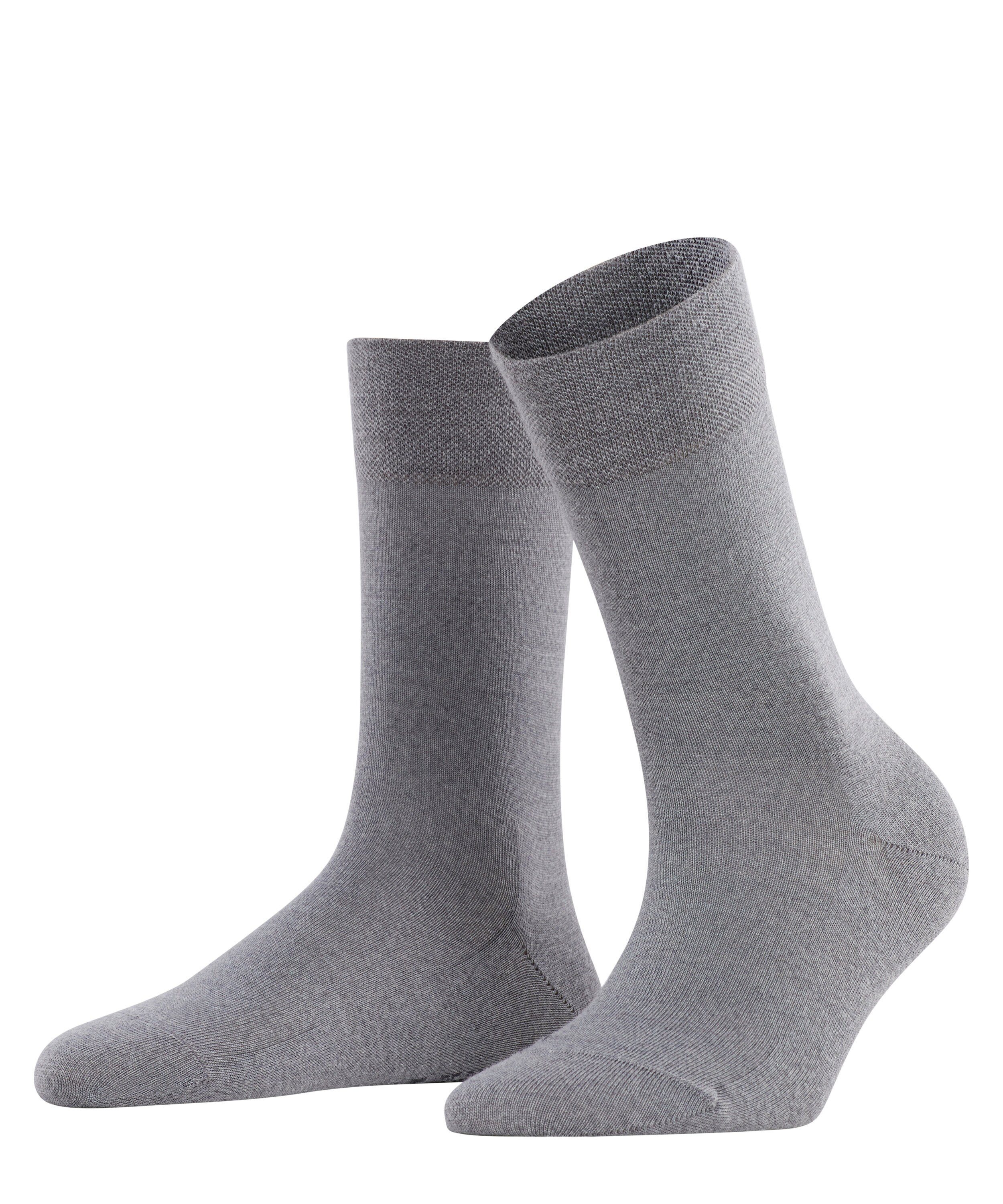 FALKE Socken Sensitive Berlin (1-Paar) light grey mel. (3830)
