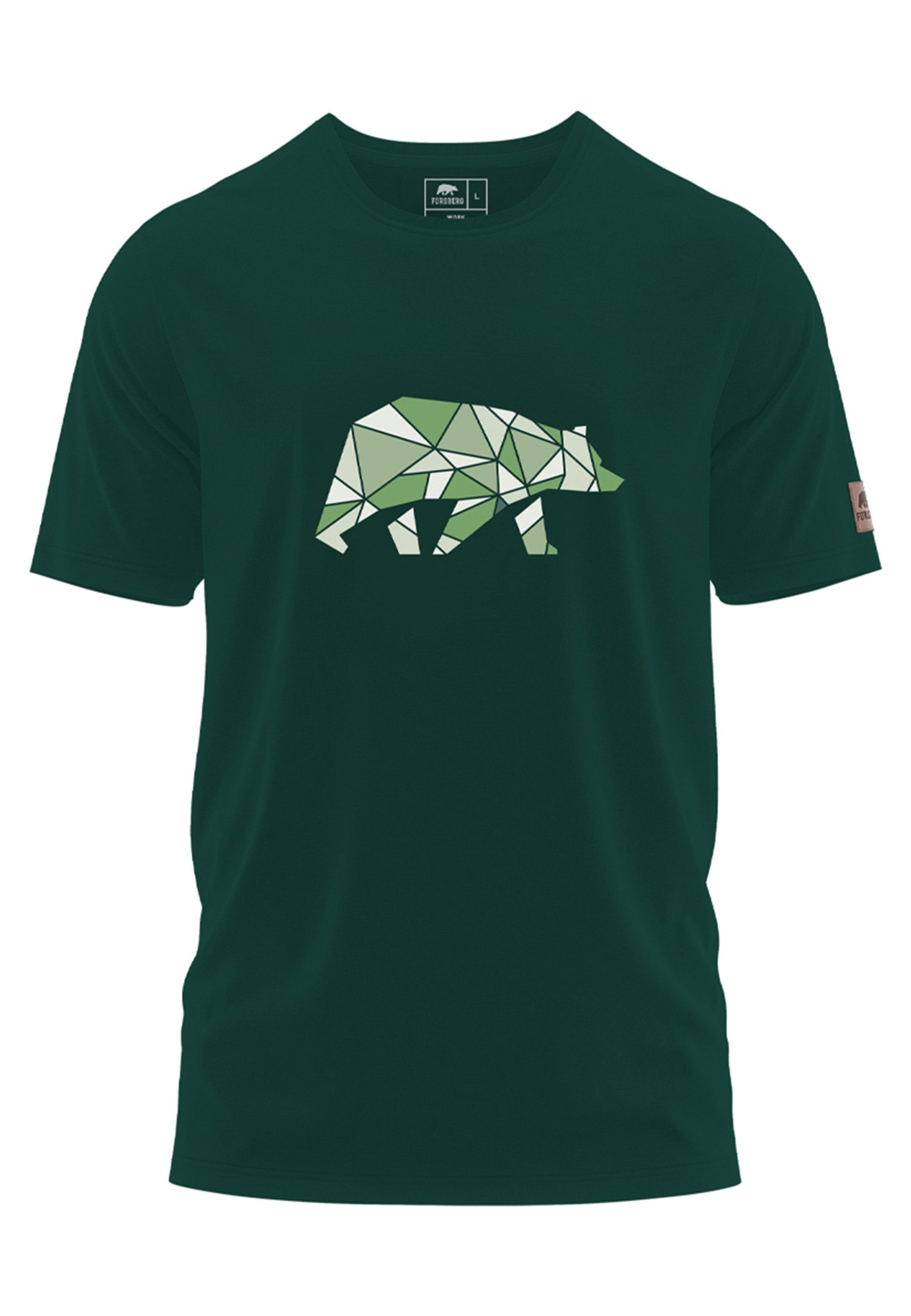 FORSBERG T-Shirt Espenson T-Shirt mit Brustlogo günstig online kaufen