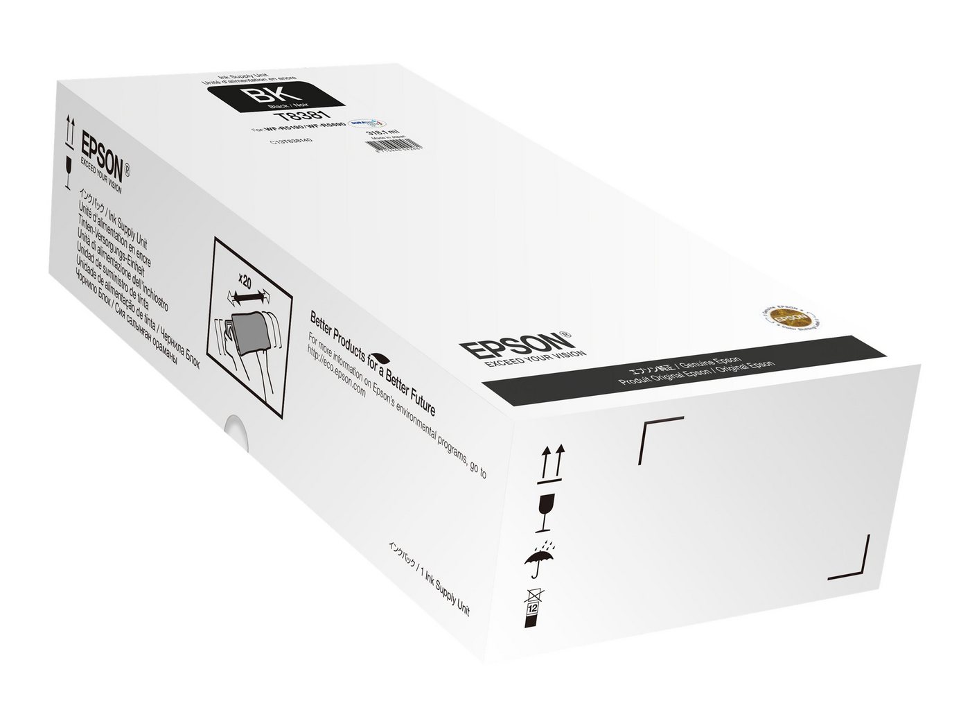 Thumbnail - Epson EPSON T8381 Schwarz Nachfülltinte Tintenpatrone