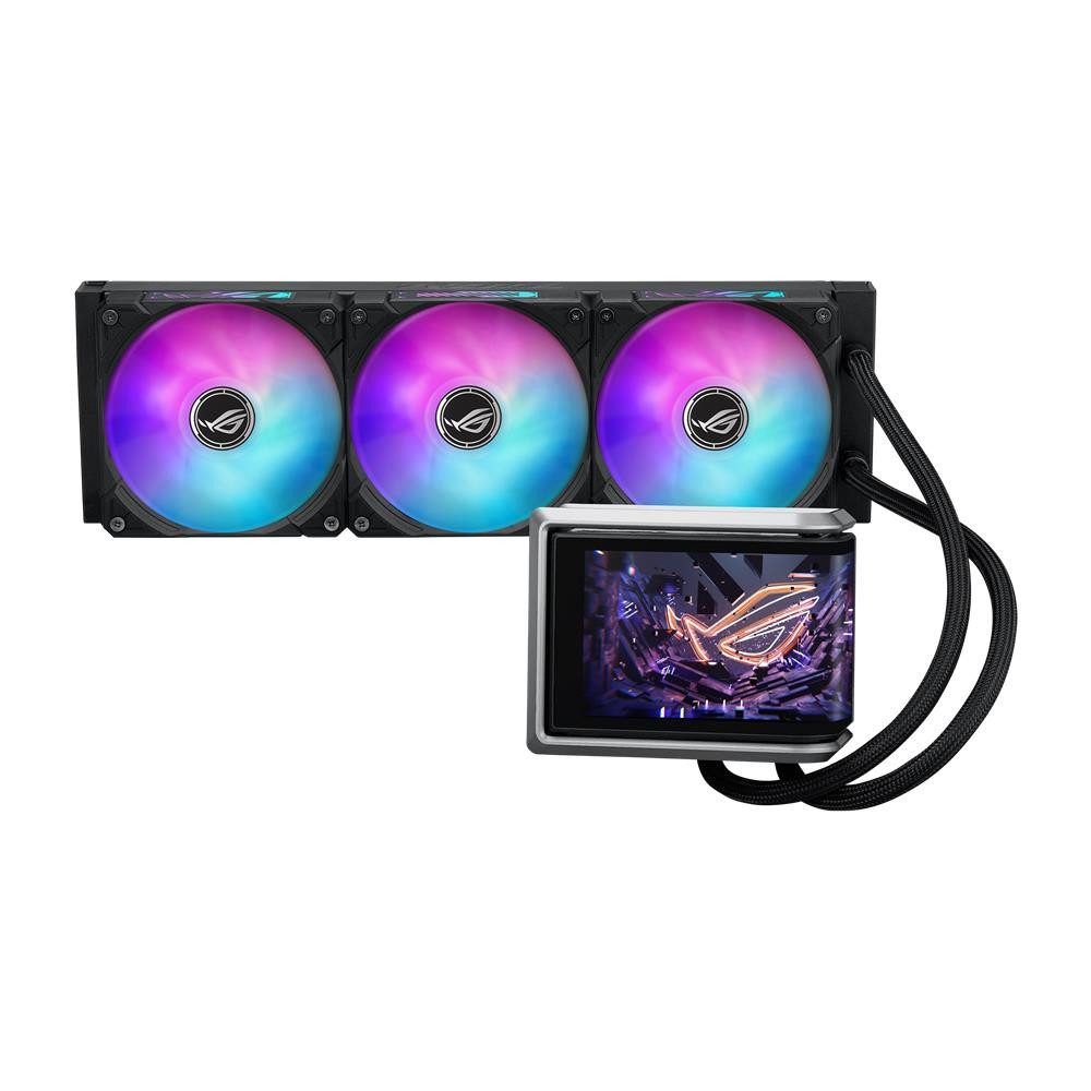 Asus Wasserkühlung ROG Ryuo IV 360 ARGB, AMOLED 3D Display, High-End, LGA1851, AM5 – Bild 2 von 5