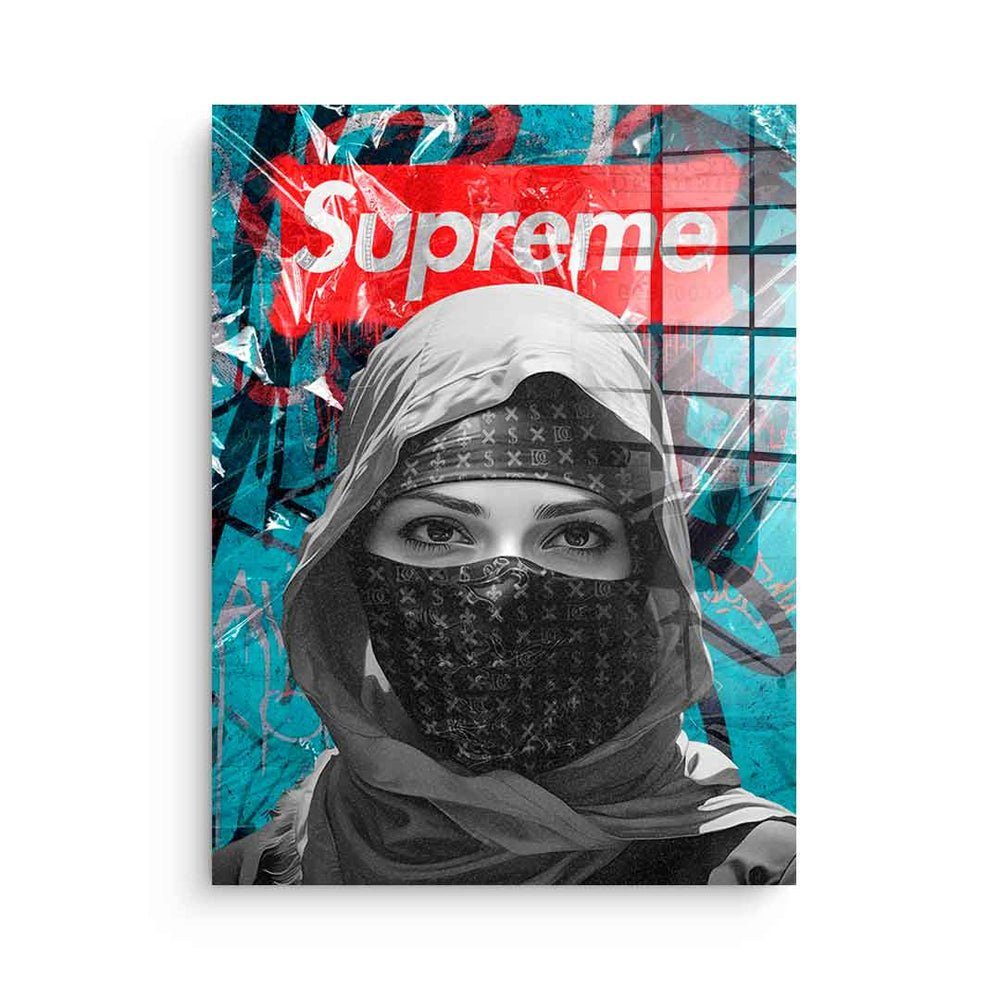 DOTCOMCANVAS® Acrylglasbild Supreme Woman - Acrylglas, Acrylglasbild ...