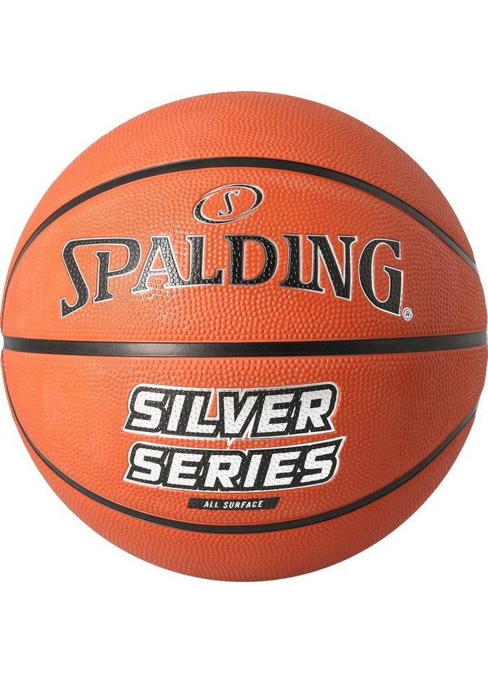 Spalding Basketball Basketball Spalding Silver Ser ORANGE