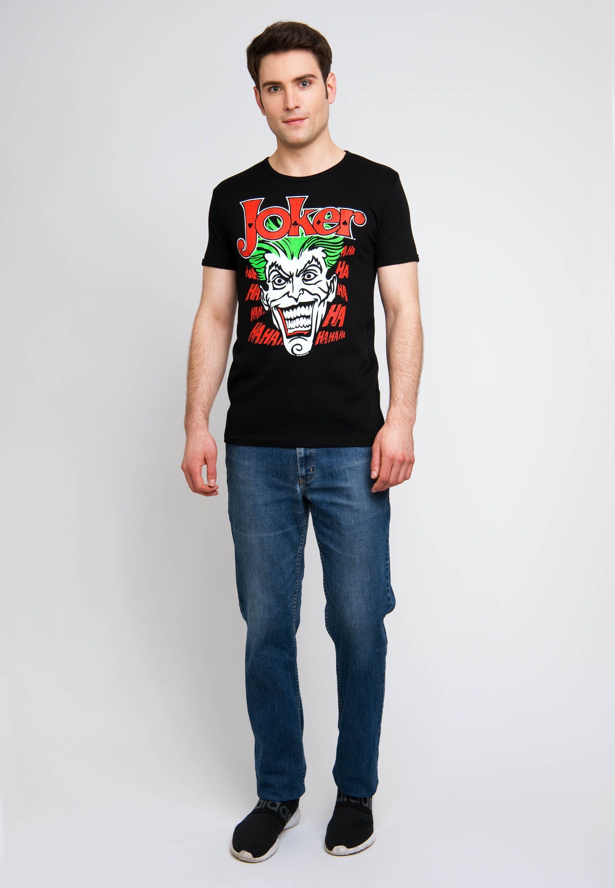 LOGOSHIRT T-Shirt DC Comics mit lizenziertem Originaldesign